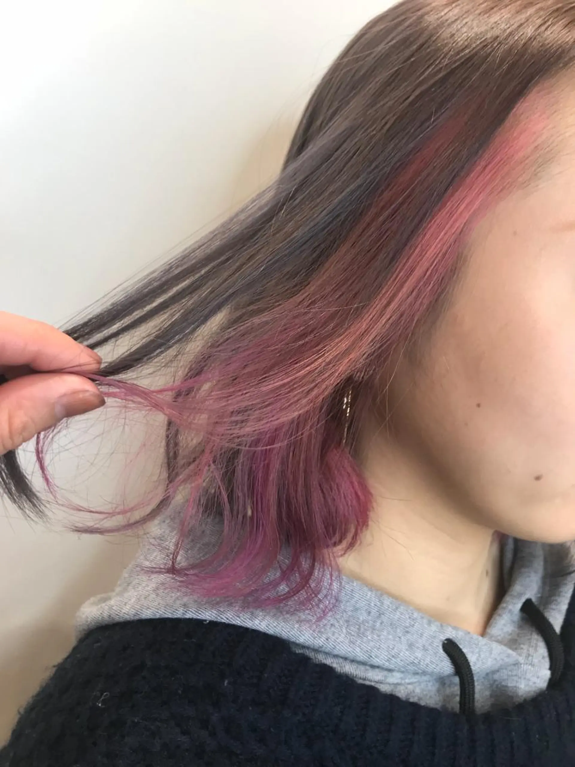 カラー ピンクカラー EMANON新宿東口所属・新宿駅近♡個室 ♡関口三都季🌜のヘアスタイル