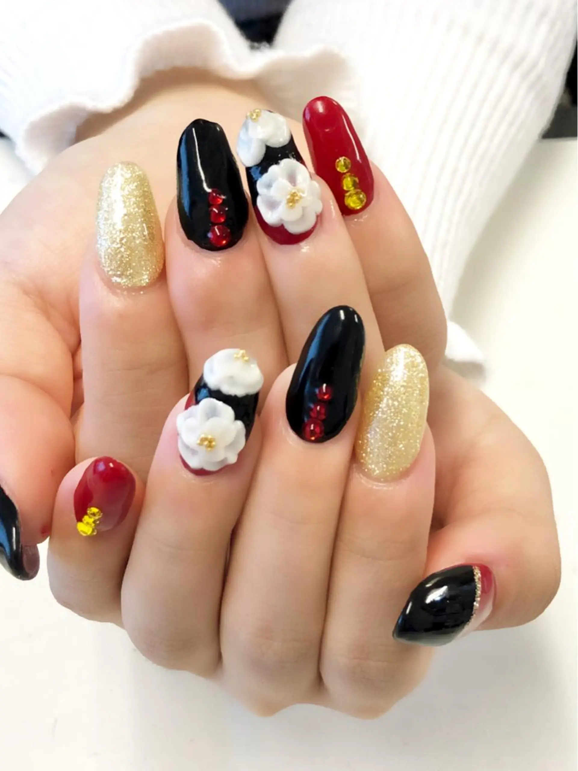 ネイル 成人式 KIREIE NAILSのネイルデザイン