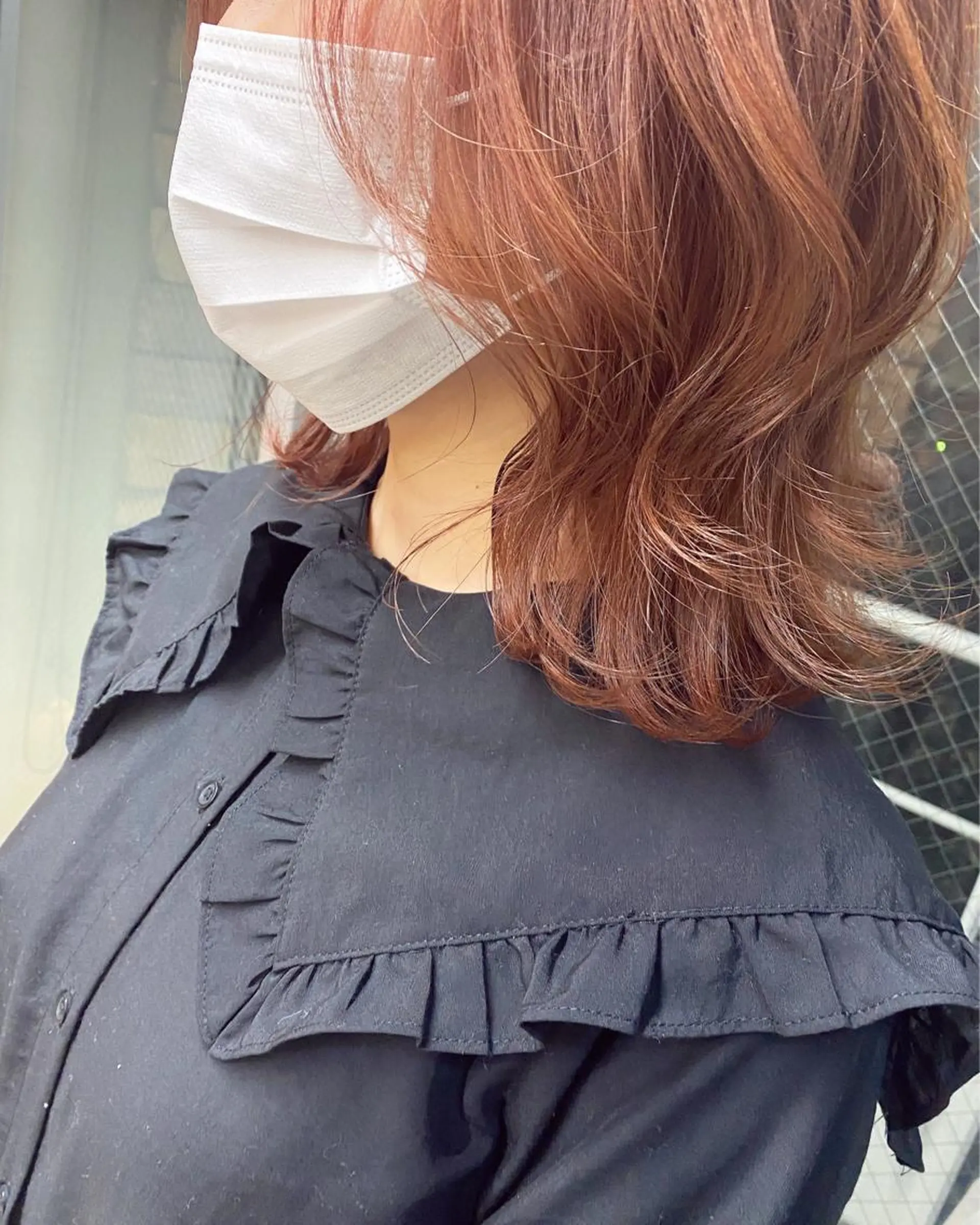 ミディアム カラー ブリーチ カット ヘアカラー トリートメント 後藤紗英/髪質改善 /オリーブベージュのヘアスタイル