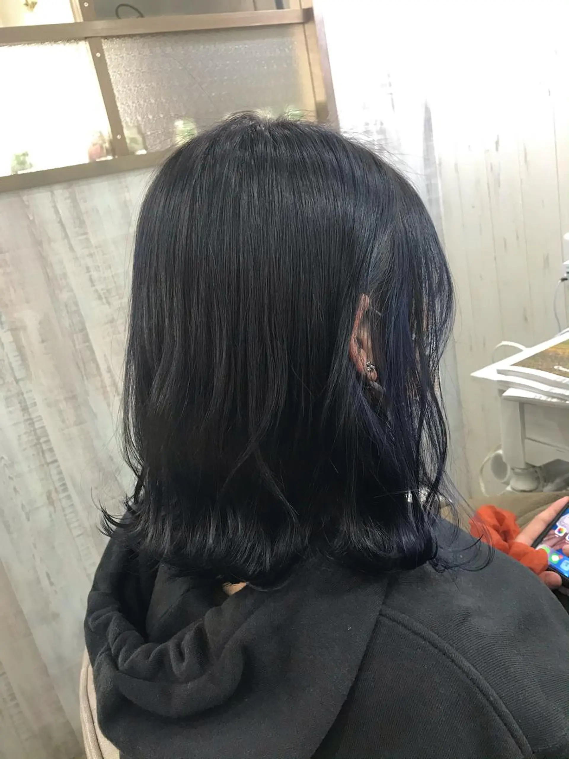 セミロング ネモトメイナ🌿‬ 今月末で退職しますのヘアスタイル