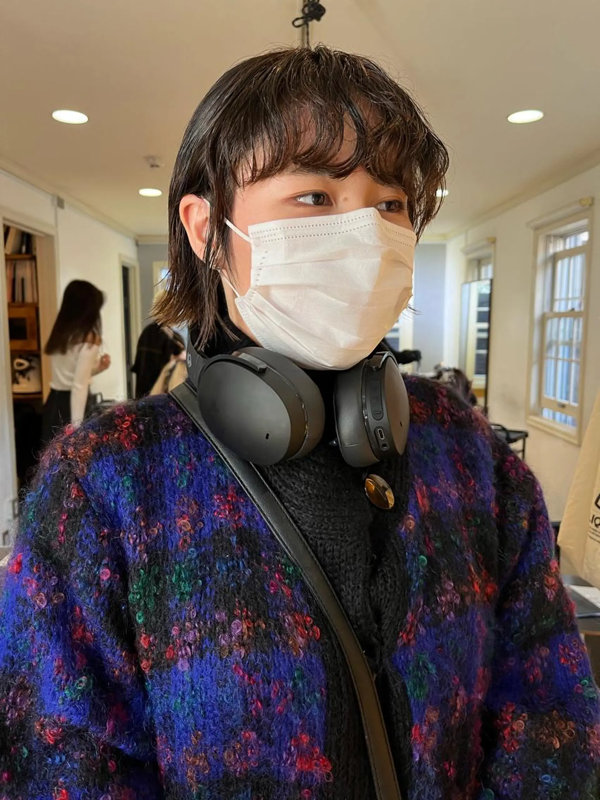 ショート パーマ カット 縮毛矯正 eri kinjoのヘアスタイル