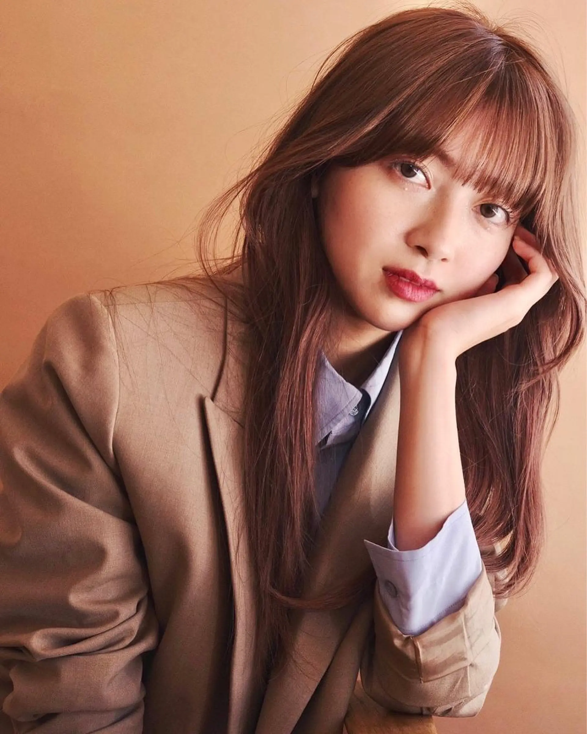 ロング カラー ハイトーン/デザイン hirokiのヘアスタイル