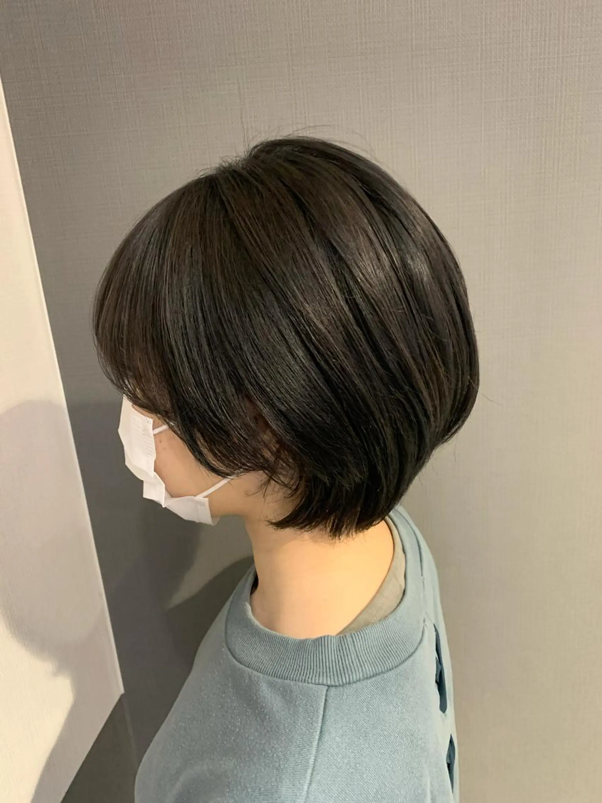 ショート カラー アッシュ モデルさん募集中IT byALBUM八王子のヘアスタイル