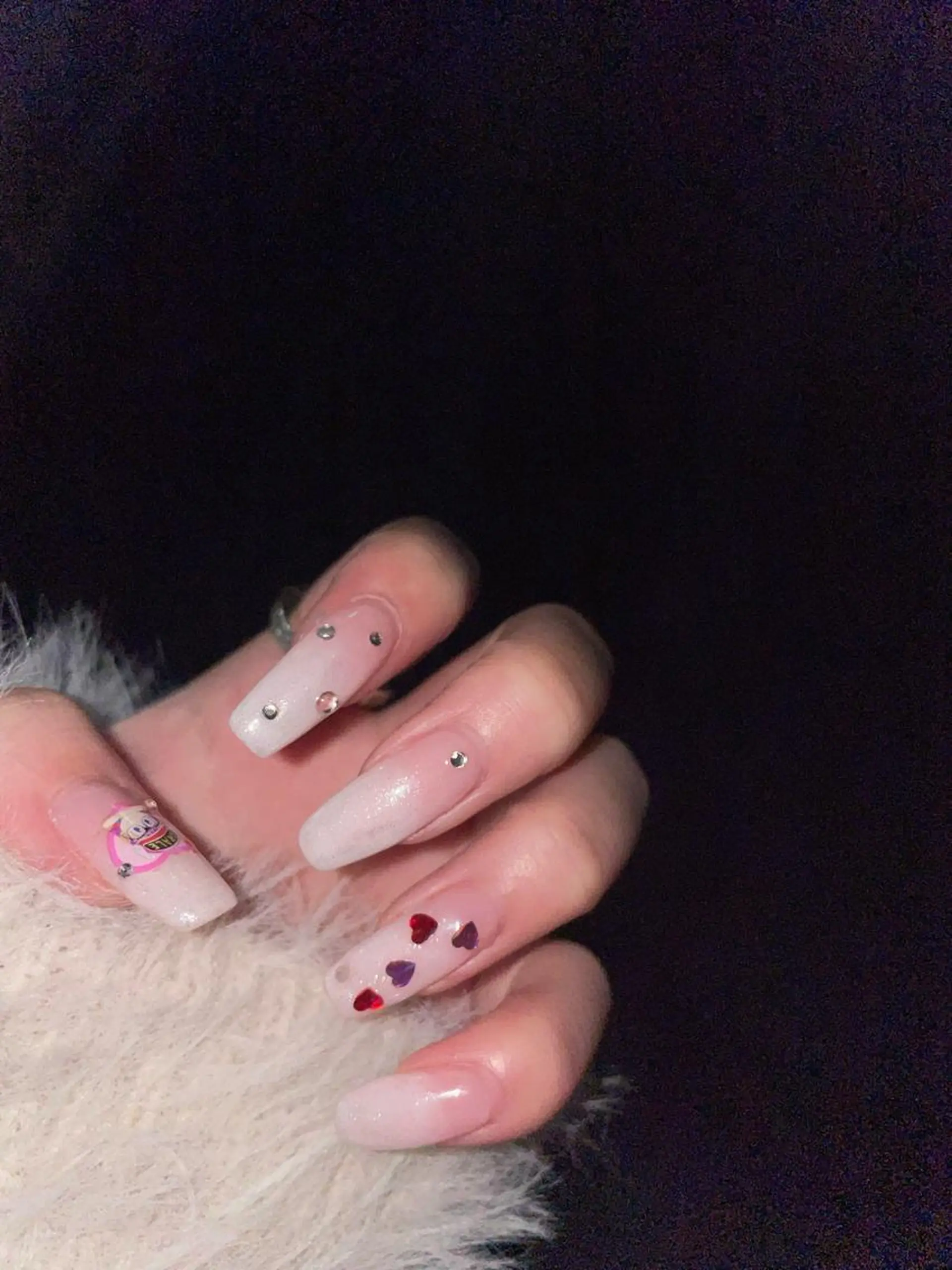 ネイル 束感まつ毛/ネイル/ LED♥KIRARAのマツエク・マツパデザイン