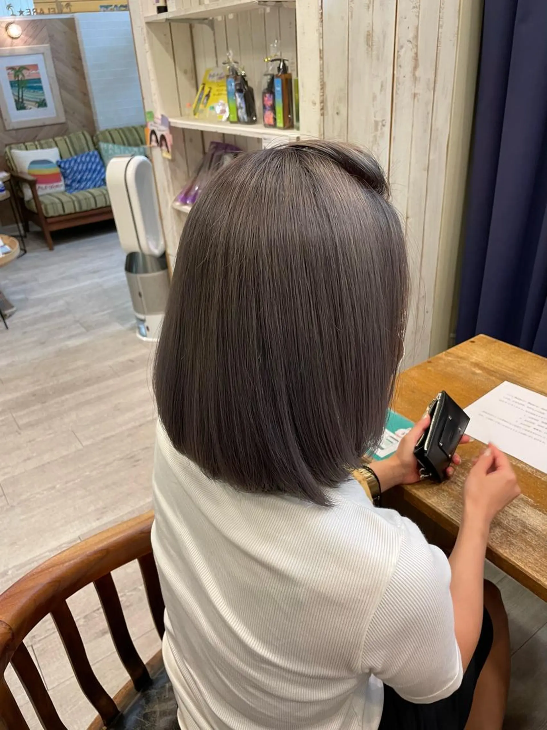 ミディアム カラー flare 志所属・犬飼 幸志のヘアスタイル