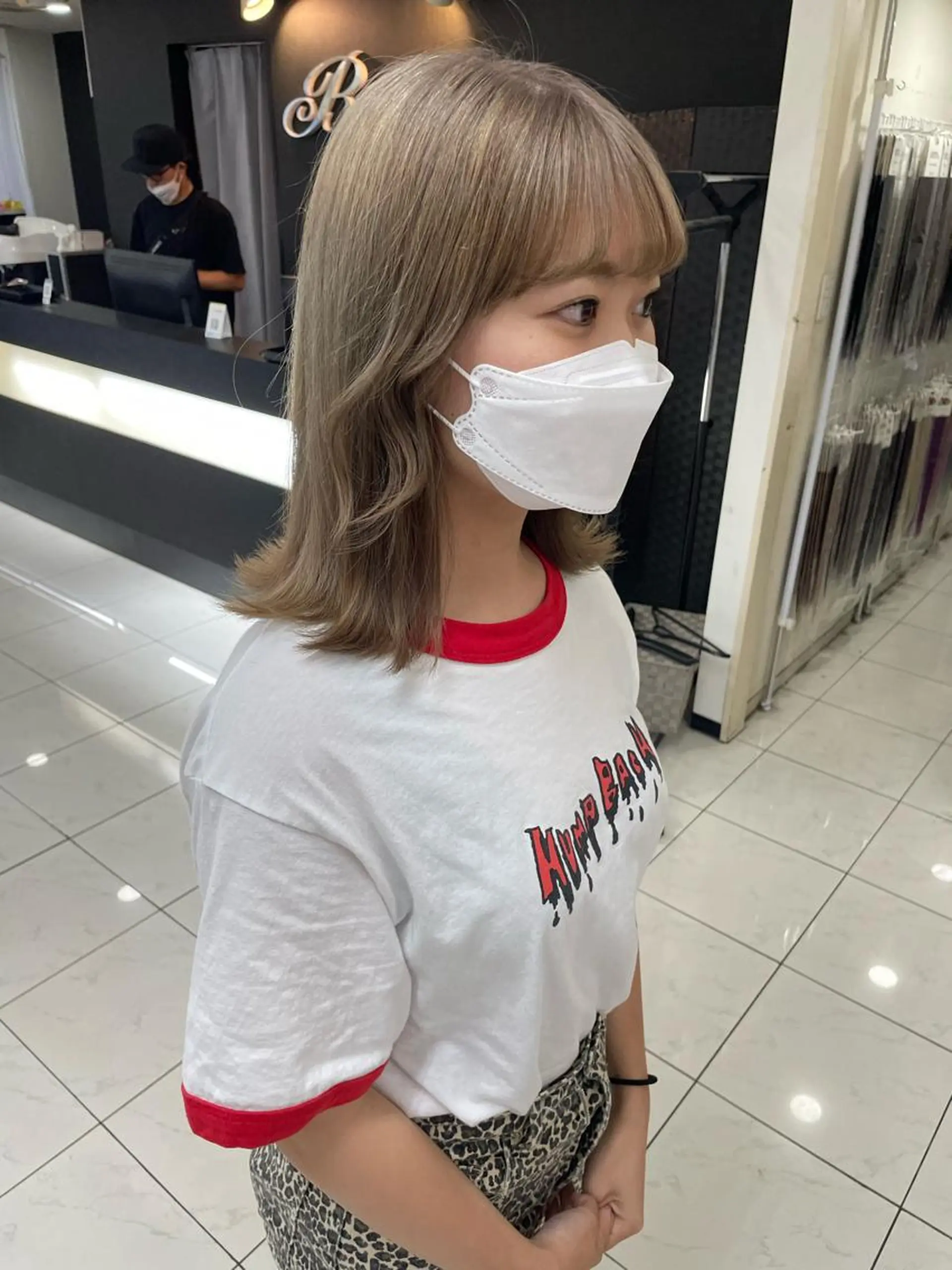 カラー ブリーチ ケアブリーチ ダブルカラー ハイトーンカラー 髪質改善 ハイトーンエクステ 🎩カズキ🎩のヘアスタイル