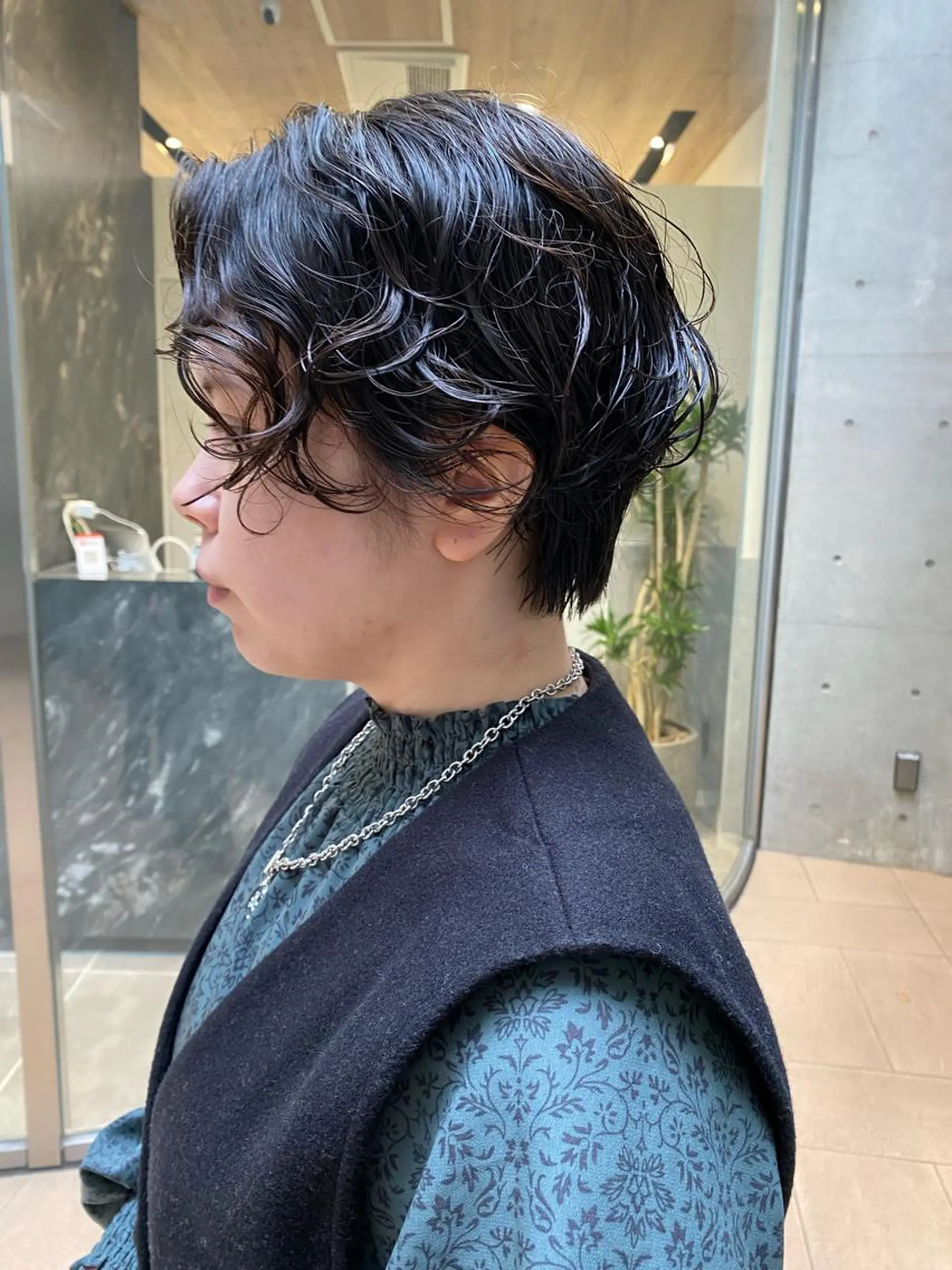 ショート パーマ パーマ、髪質改善 菊地美月のヘアスタイル