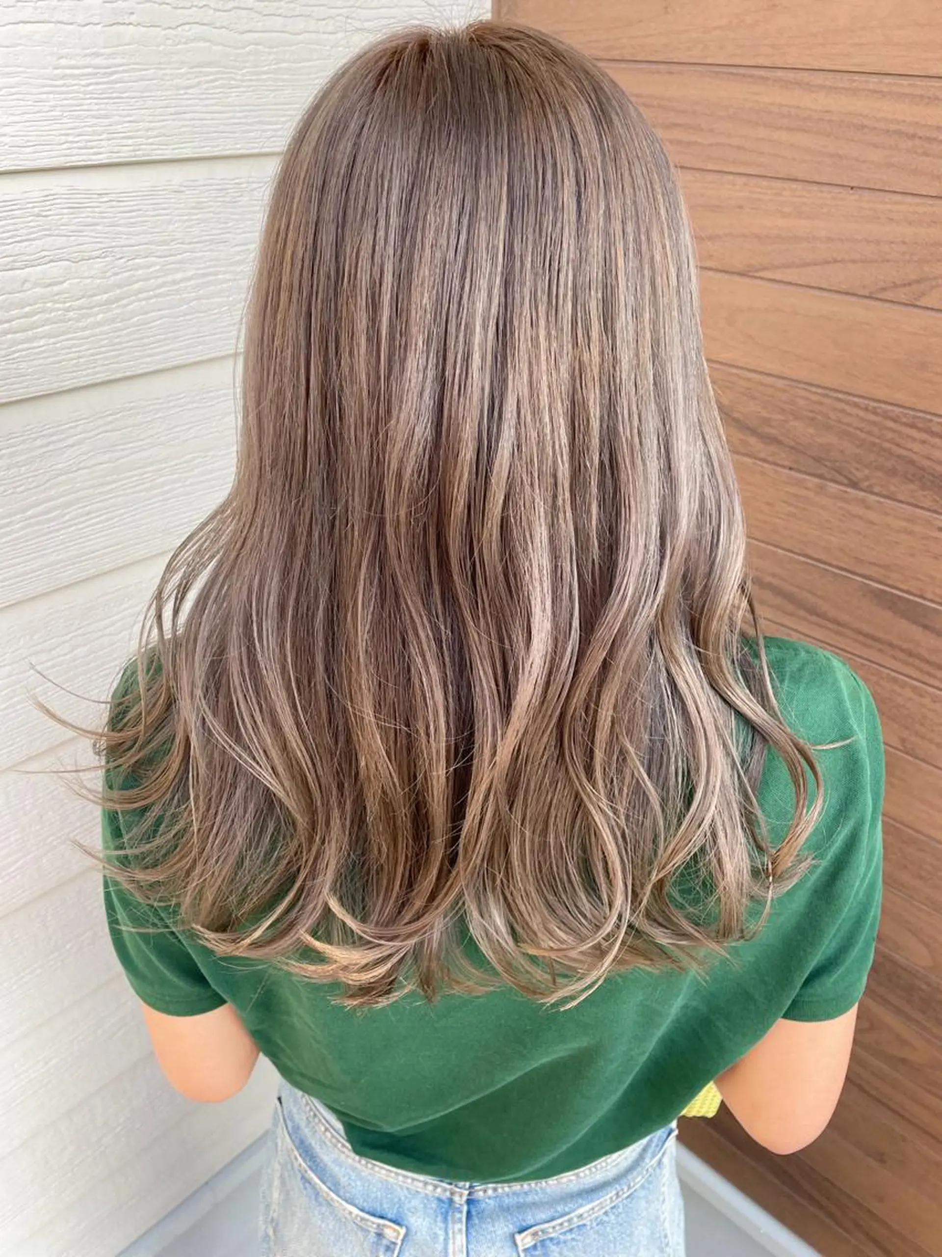 セミロング カラー Matsubara asuka  ☪︎のヘアスタイル