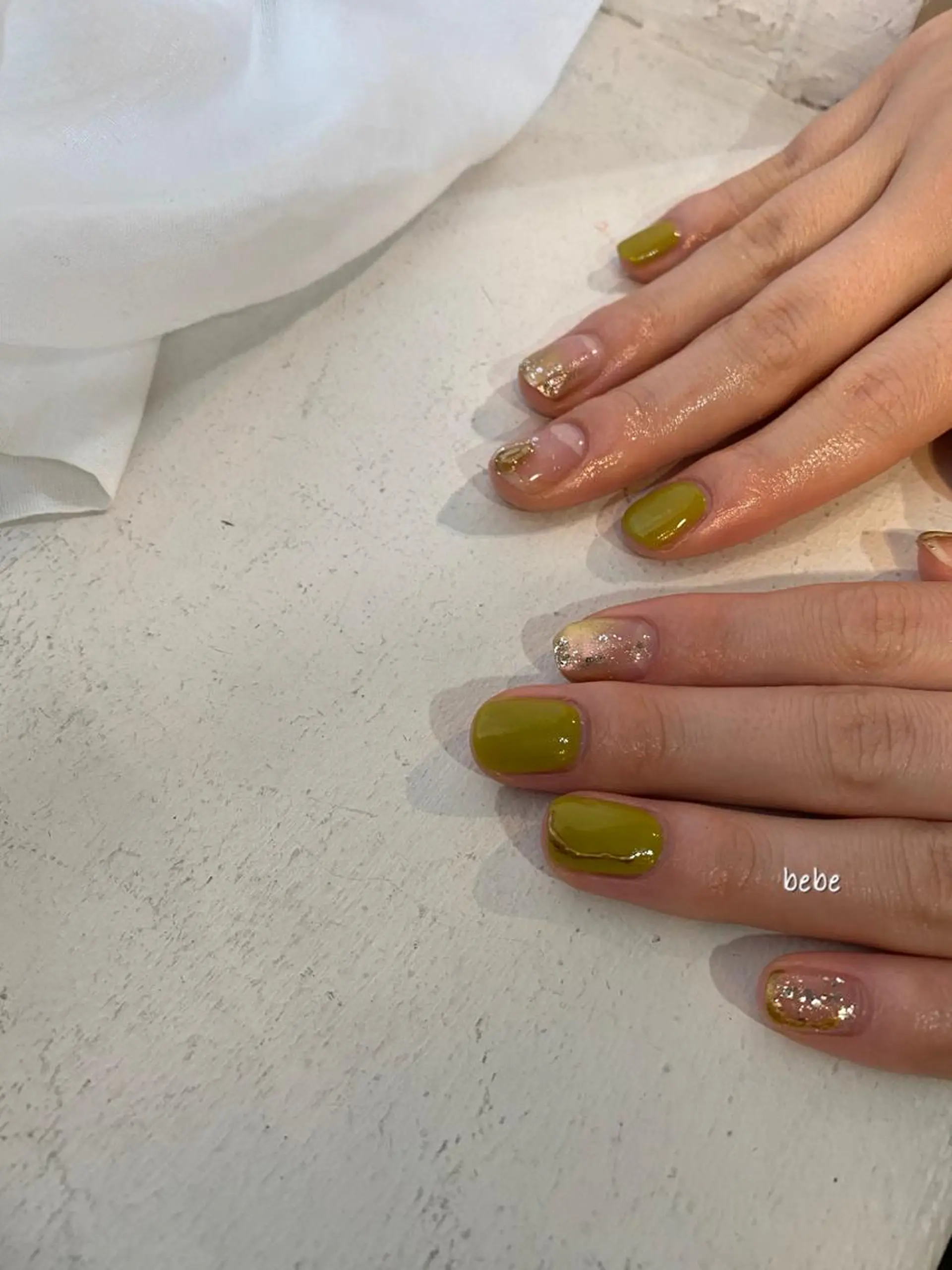 ネイル ニュアンスネイル 春ネイル ハンドネイル Ann nailのネイルデザイン