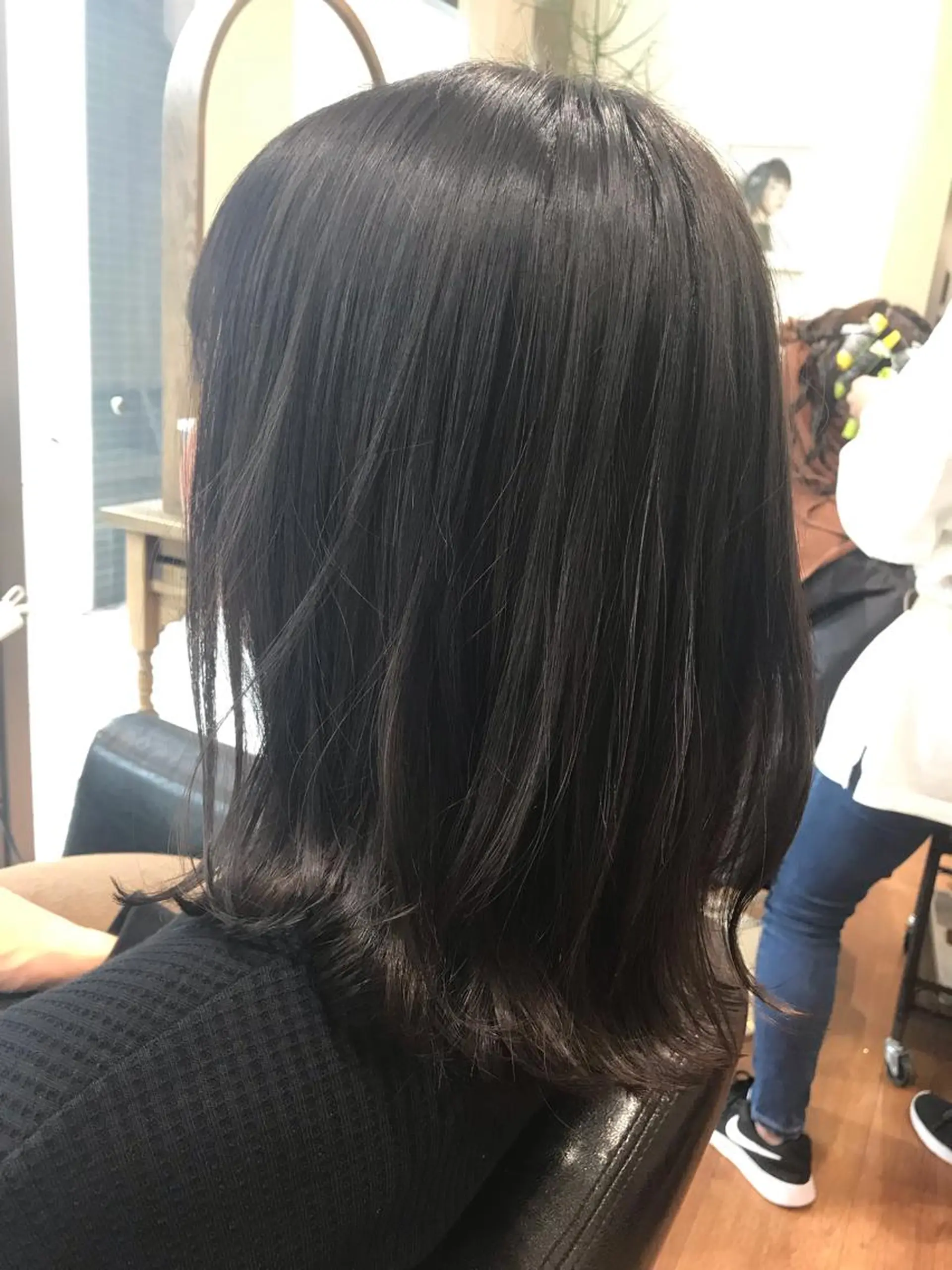 ロング カラー アザマ　ヤスカツ _rosso 川口のヘアスタイル