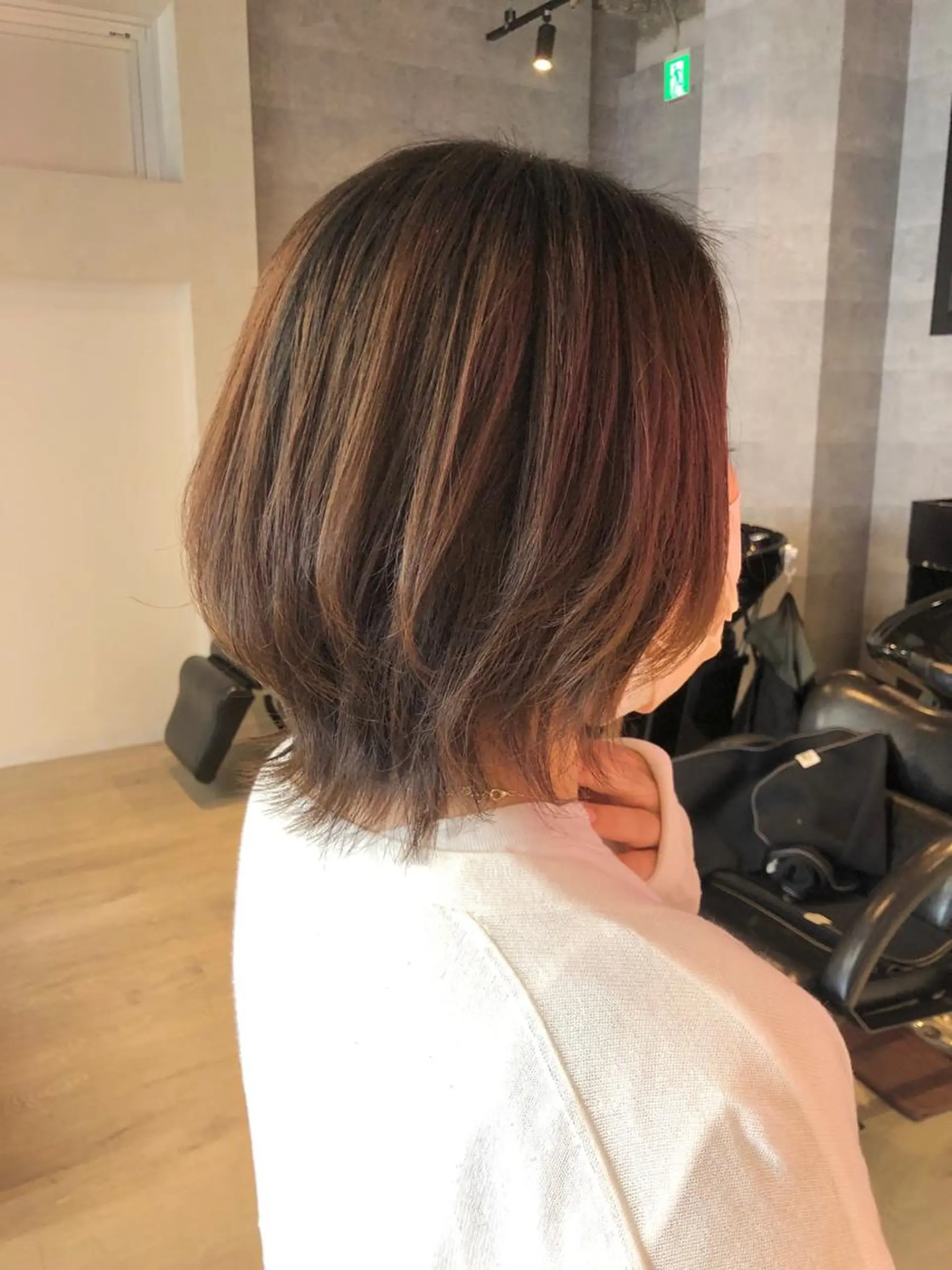 ショート カラー カット ヘアカラー トリートメント 🪞個室サロン/韓国 艶髪/keito🪞のヘアスタイル