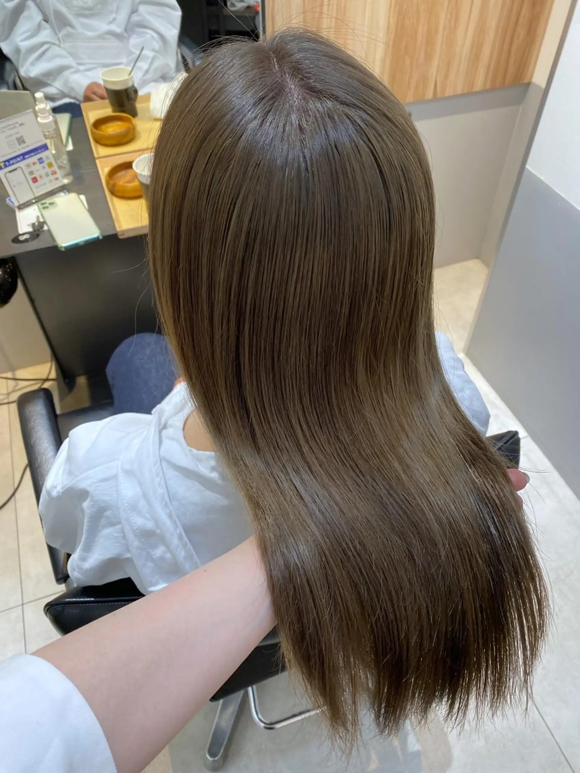 セミロング カラー ヘアアレンジ カット ヘアカラー トリートメント Hatanaka Airiのヘアスタイル