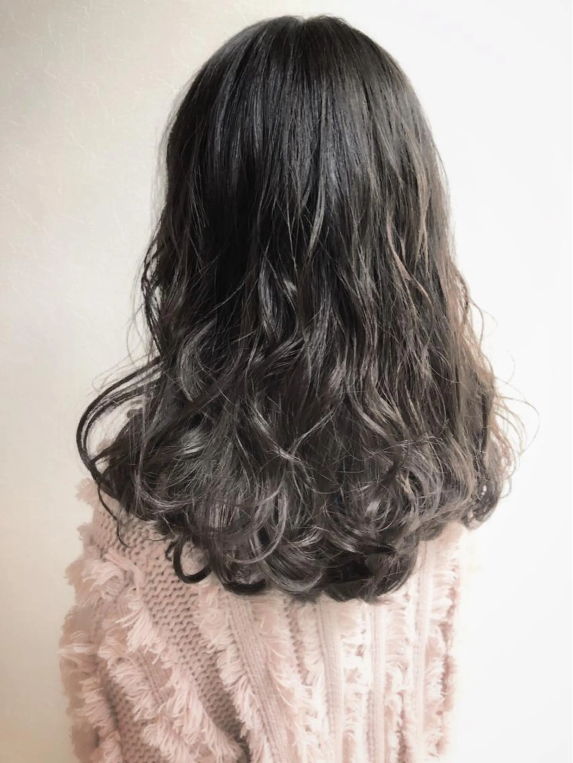 セミロング カラー パーマ ヘアアレンジ 【mokuオーナー】 ちはるのヘアスタイル