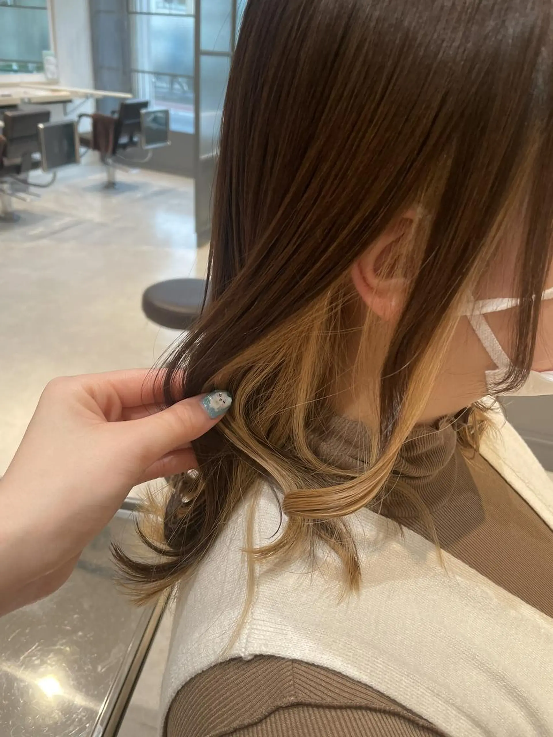 カラー パーマ/ボブ/ 佐々木翔のヘアスタイル