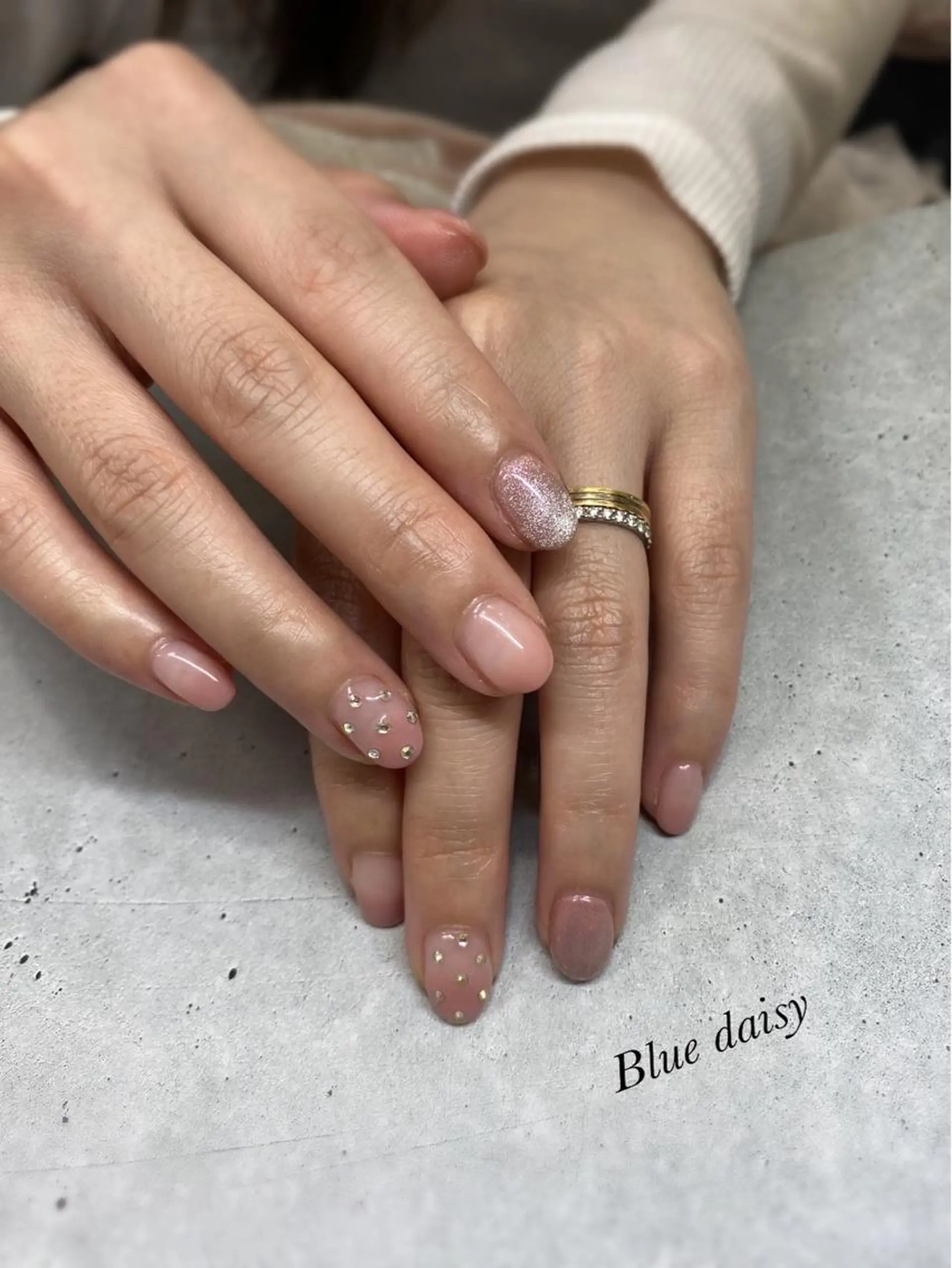 ネイル Blue daisy 栄本店のネイルデザイン