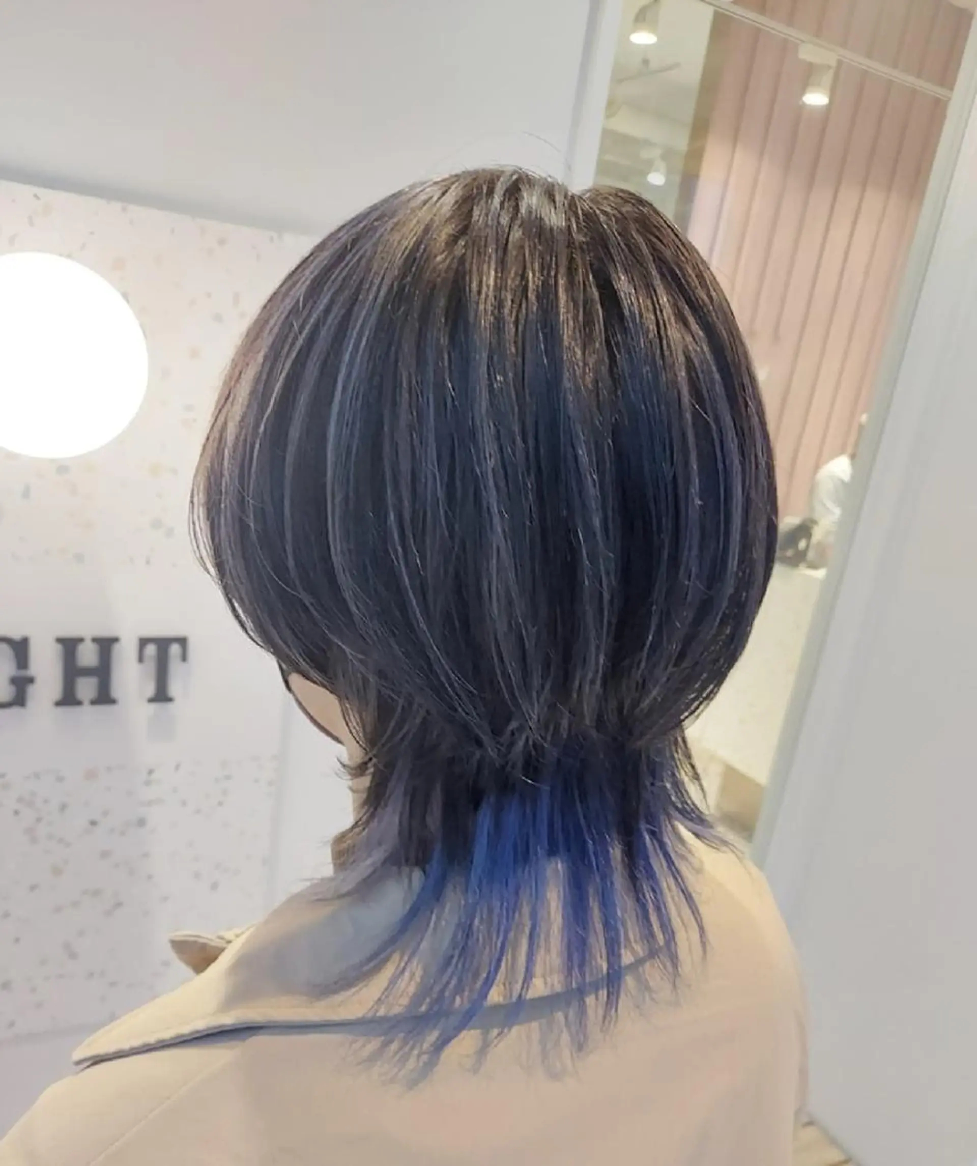 メンズ ショート カラー メンズウルフカット デザインカラー ウルフカット ヘアカラー トリートメント ブリーチ・ハイトーン 特化🎉内山のヘアスタイル