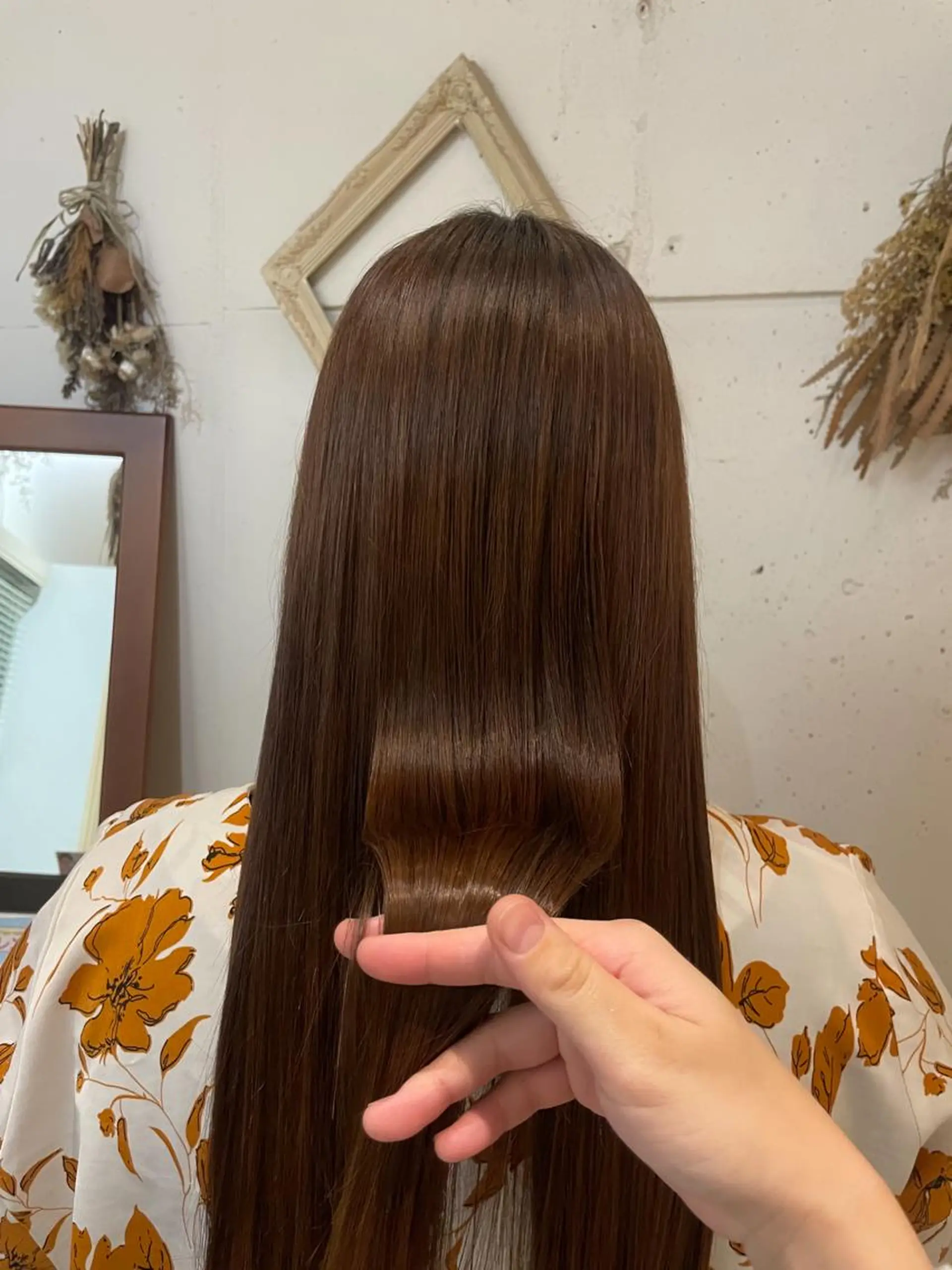 ロング トリートメント いまじゅく あおいのヘアスタイル