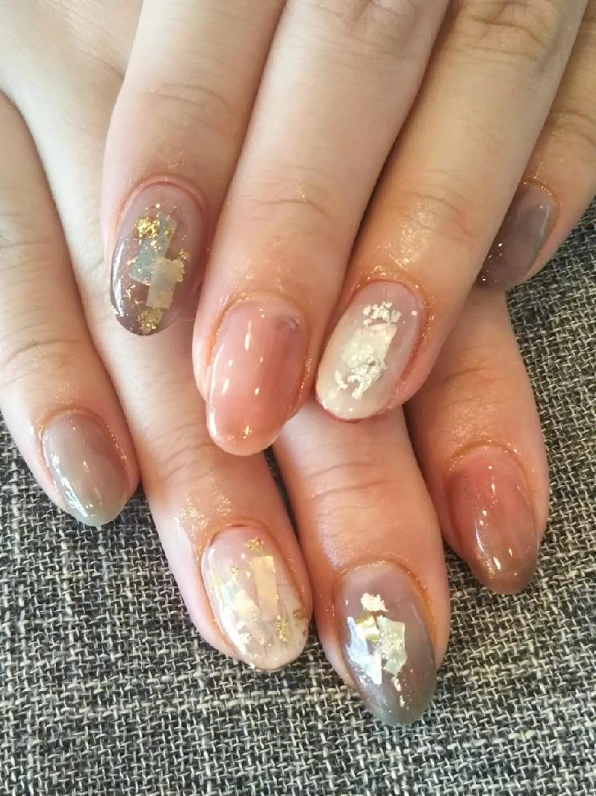 ネイル ニュアンスネイル ハンドネイル private salon mieのネイルデザイン