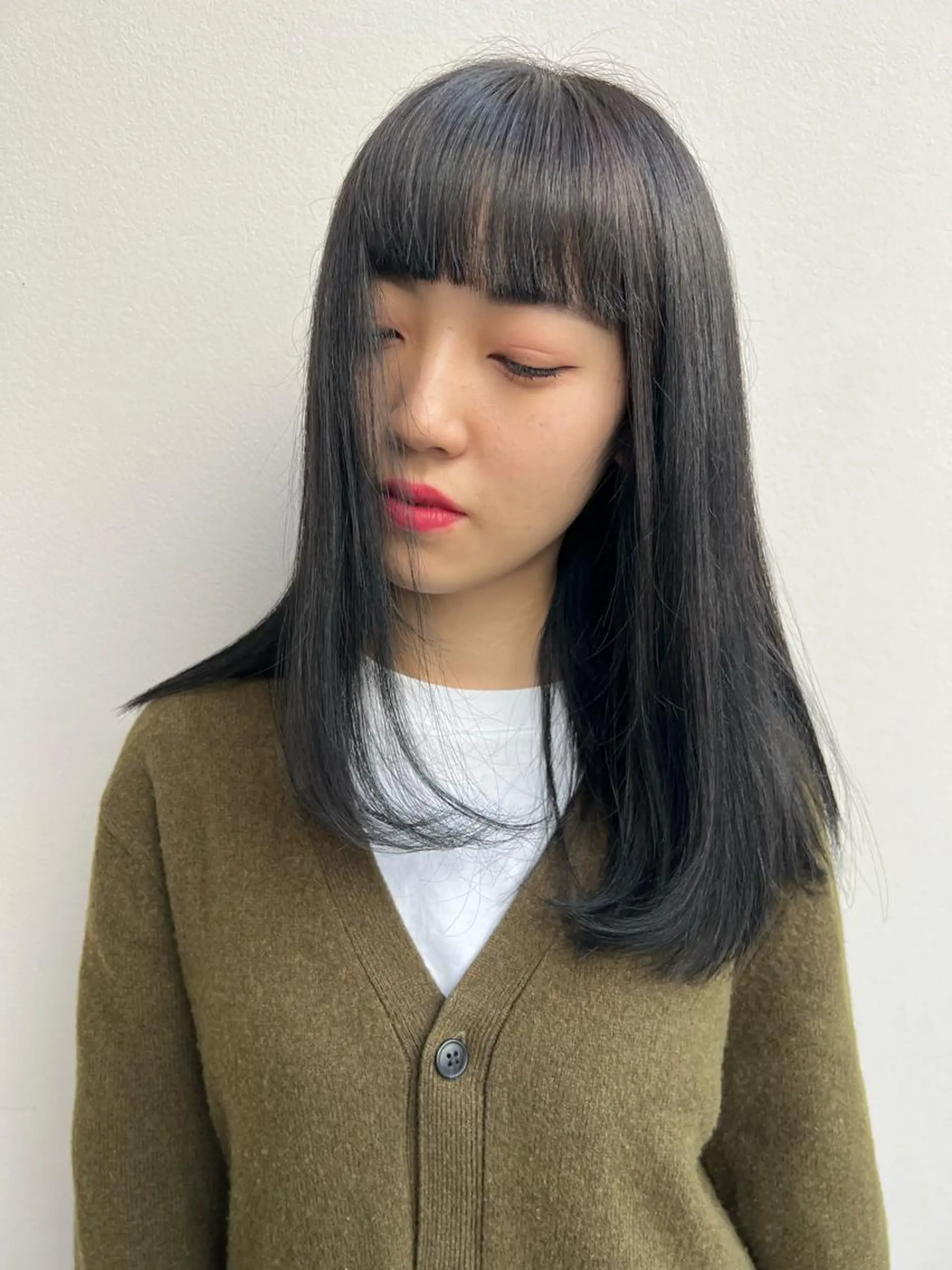 セミロング カラー ハイトーン/デザイン /ひさやのヘアスタイル