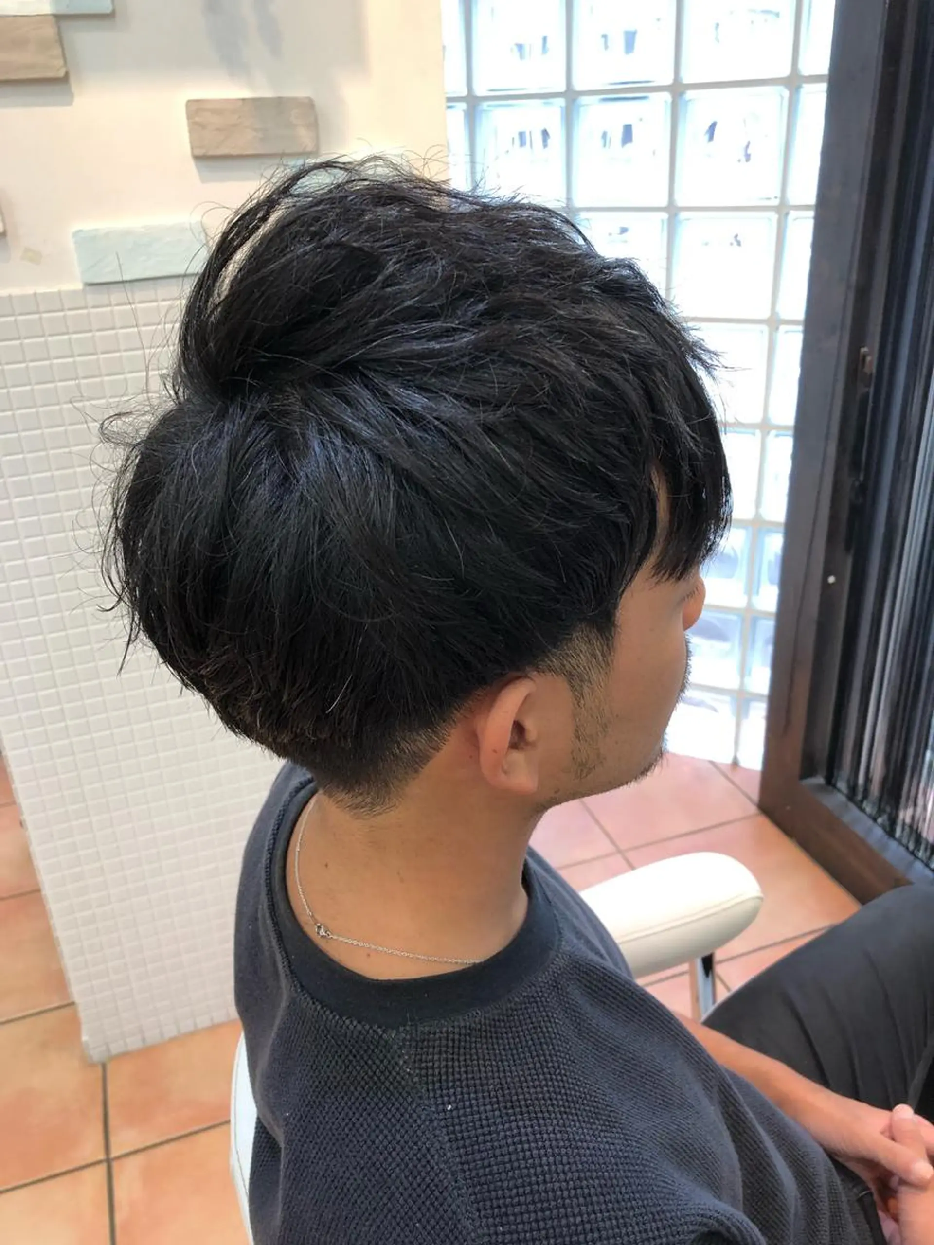 ショート メンズ カット ヘアカラー 韓国風カット osugiのヘアスタイル