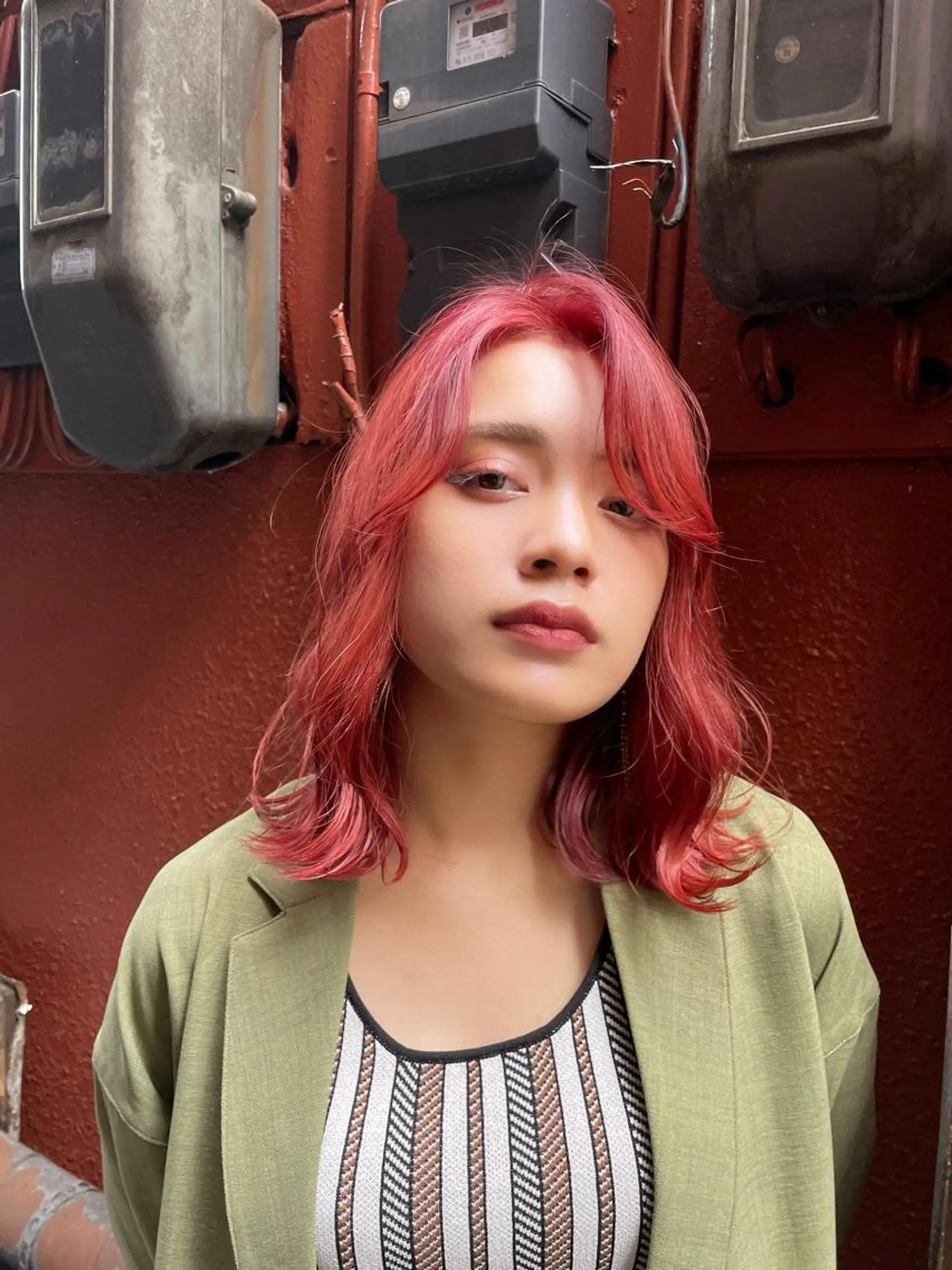 ミディアム ヤノ ユリカ   🥑のヘアスタイル