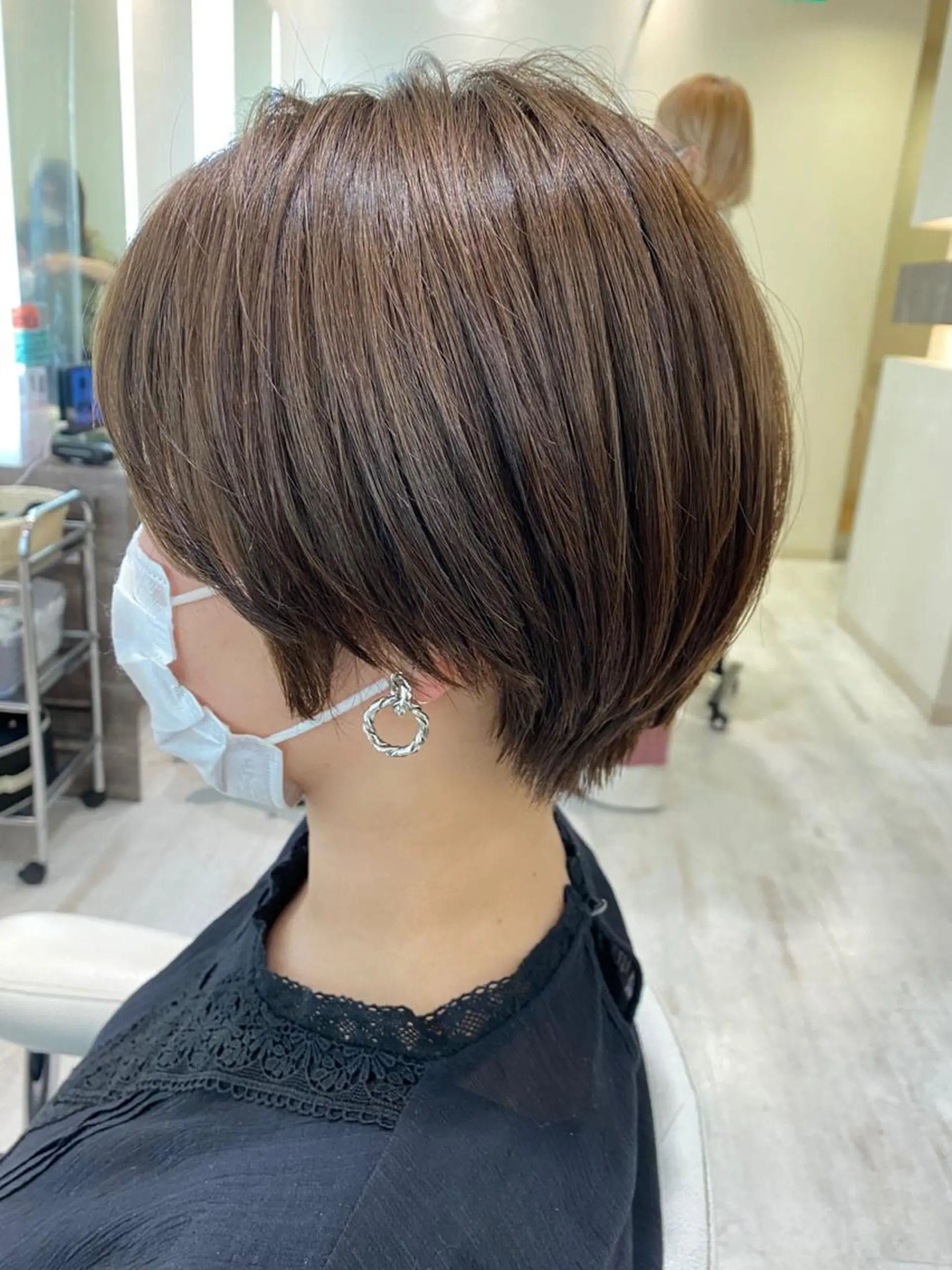 ショート ショートヘア ショート/ボブ🌿 大野ちかのヘアスタイル