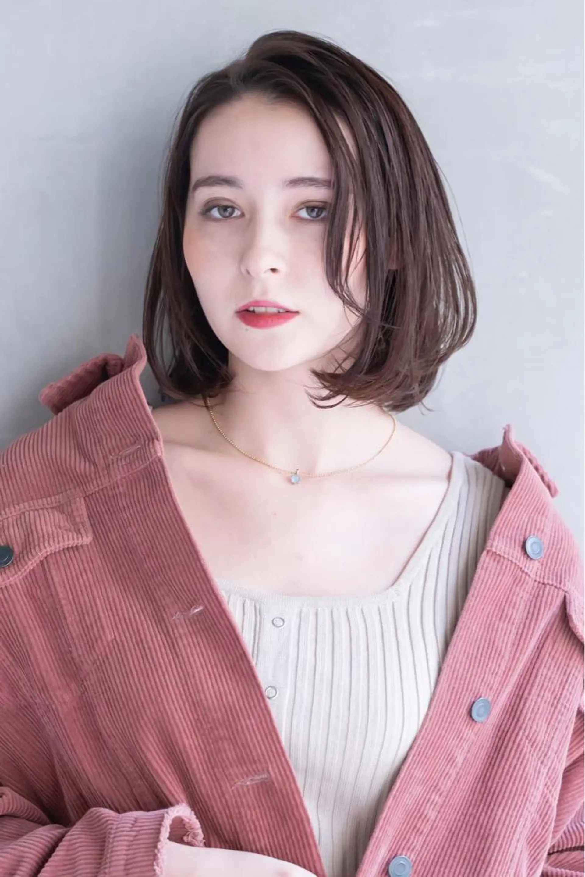 ショート ボブ 小顔カット カット ヘアカラー トリートメント ヘッドスパ ヘアセット 大宮/山口 竣也のヘアスタイル
