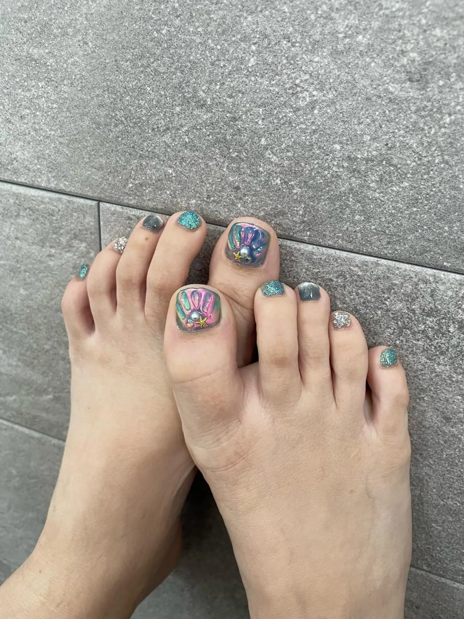 ネイル フットネイル cheri nailのネイルデザイン