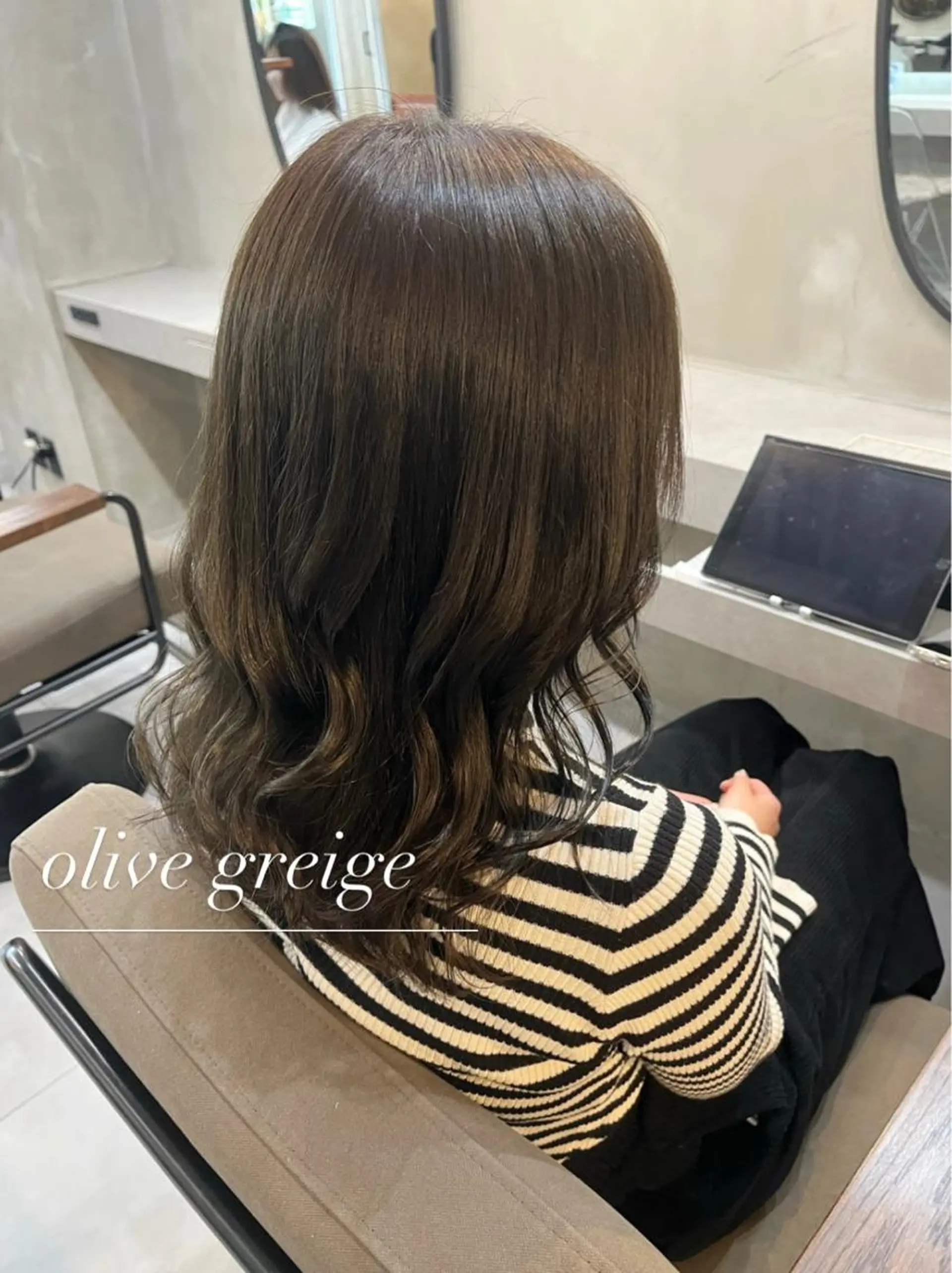 ロング カット ヘアカラー トリートメント ヘアセット RIYA❤︎ Aujuaソムリエのヘアスタイル