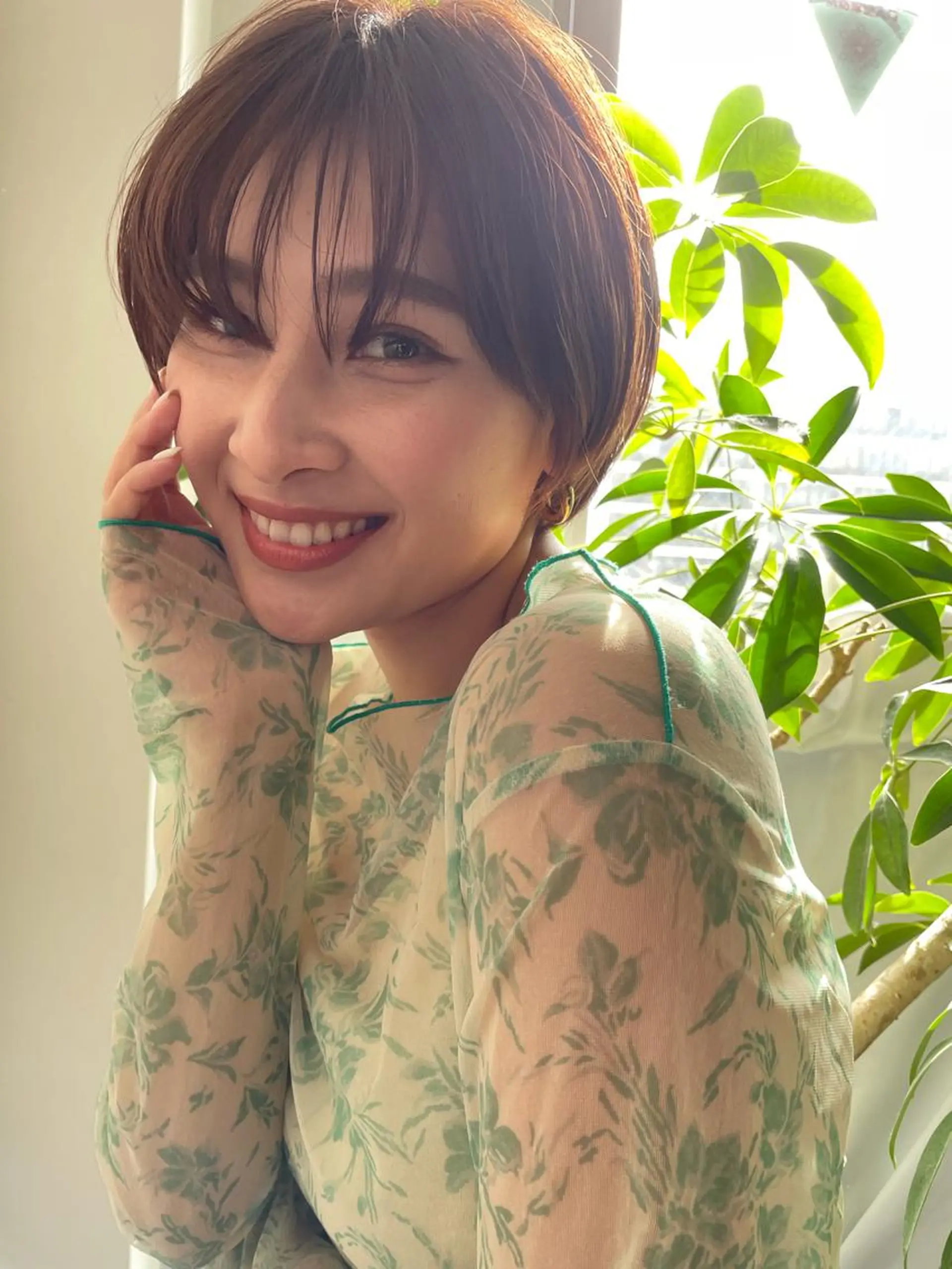 ミディアム カラー カラー指名No.1 土井新治❄️のヘアスタイル