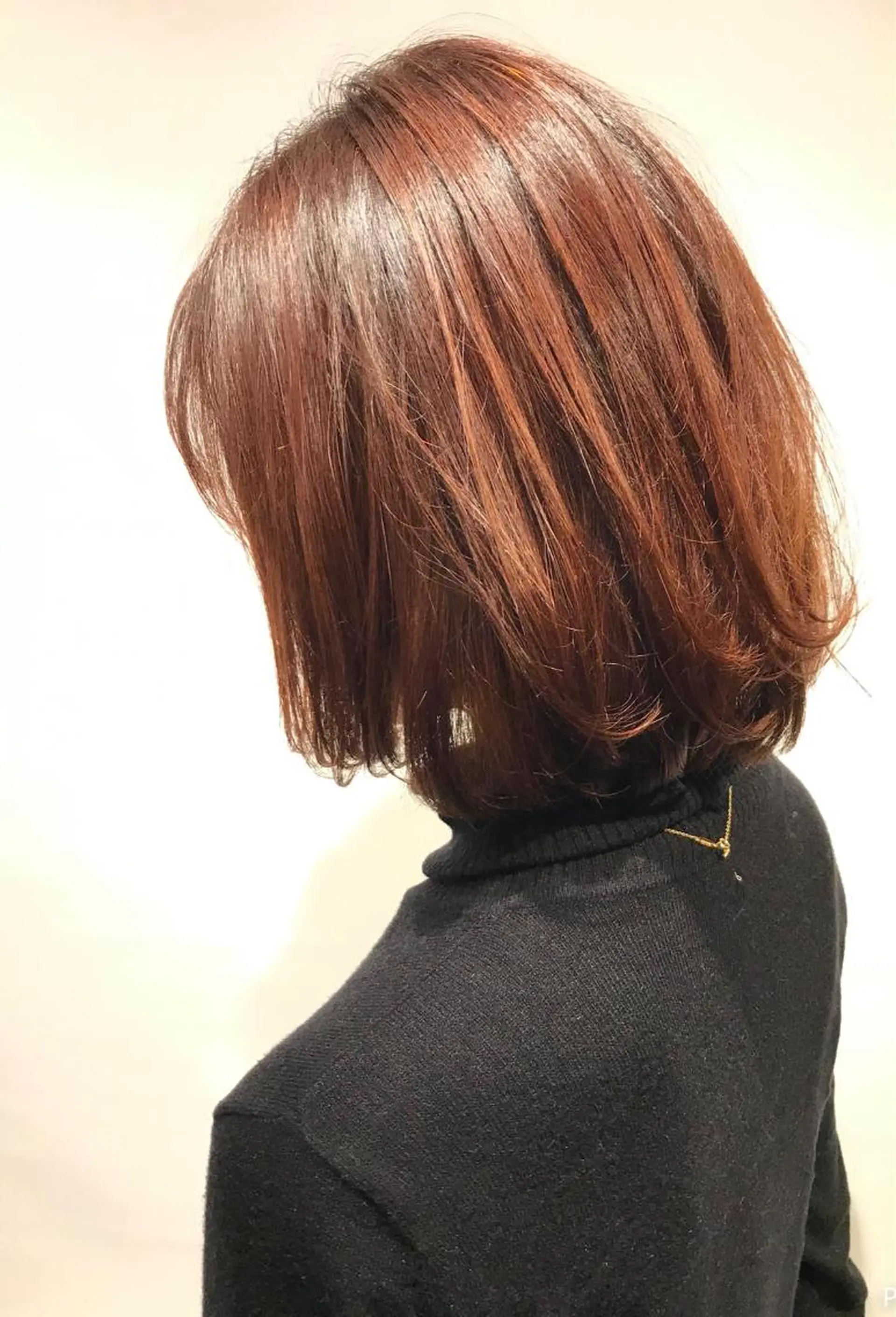 ミディアム カラー BIANCO北堀江 AKANEのヘアスタイル