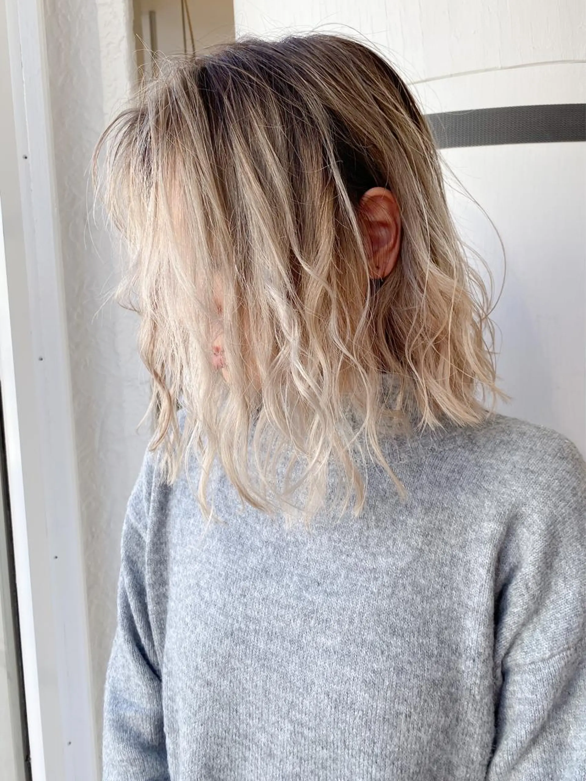 セミロング カラー welring hair salonのヘアスタイル