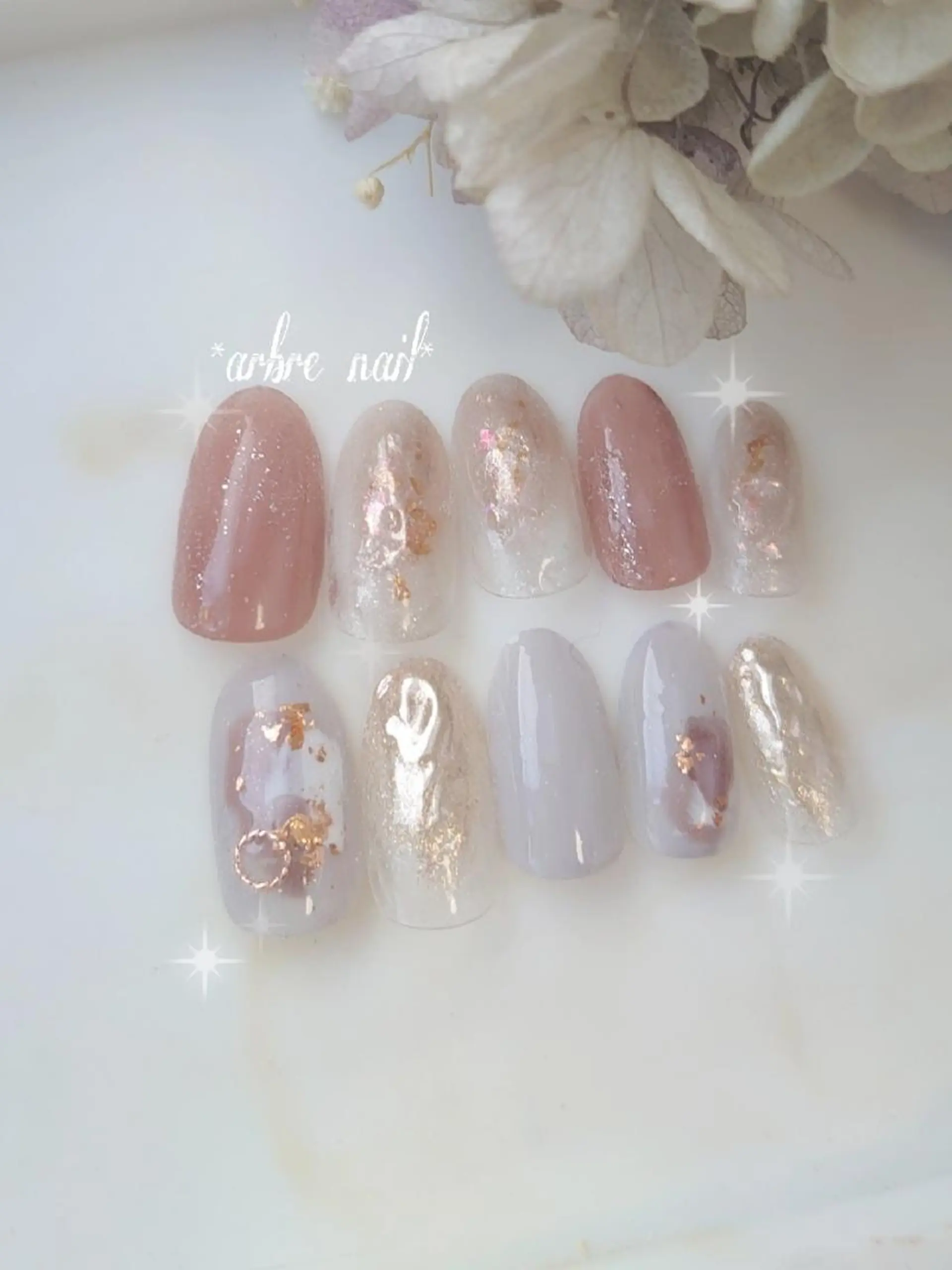 ネイル ✯.。 arbre  nail 。✯.のネイルデザイン
