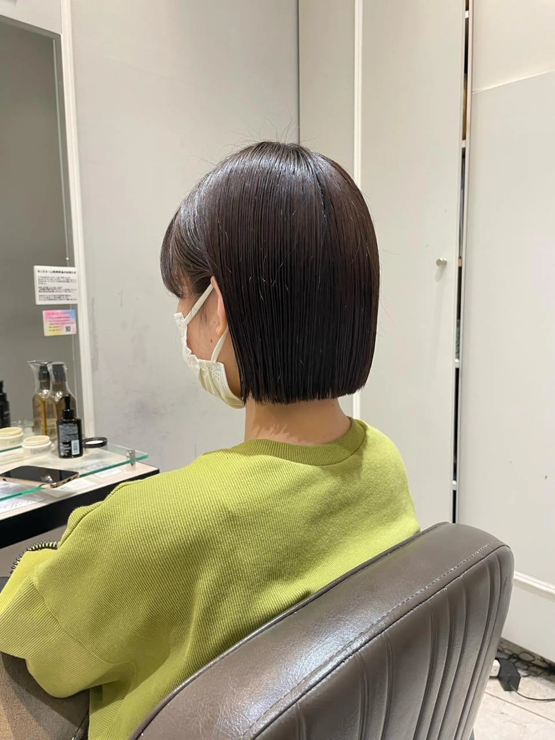 ショート 🩶赤み消しカラー 🐈‍⬛荻野美思🐾のヘアスタイル