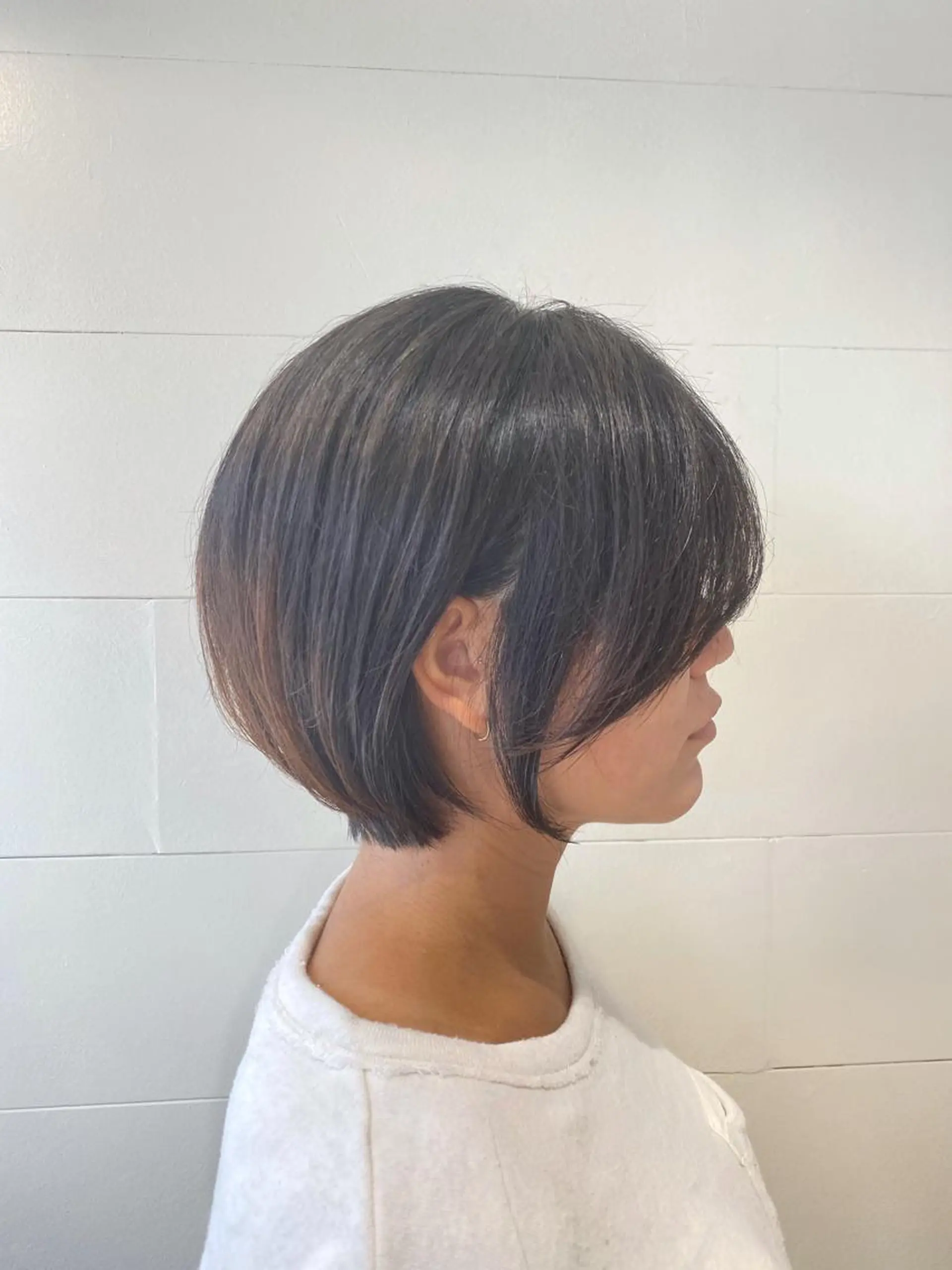 ショート パーマ 丸みショート ショートヘア 縮毛矯正の達人 山北　　直哉のヘアスタイル