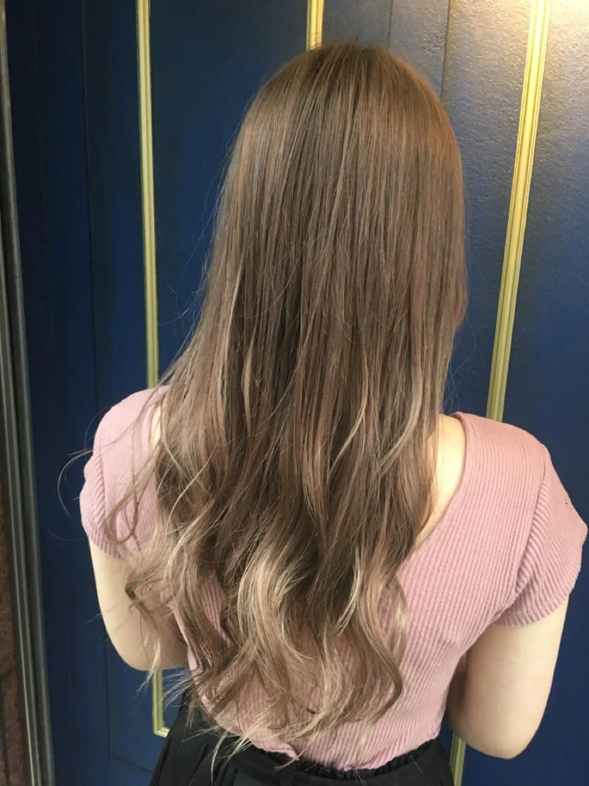 ロング カット ヘアカラー 🦩パーマン🦩佐藤 航太のヘアスタイル