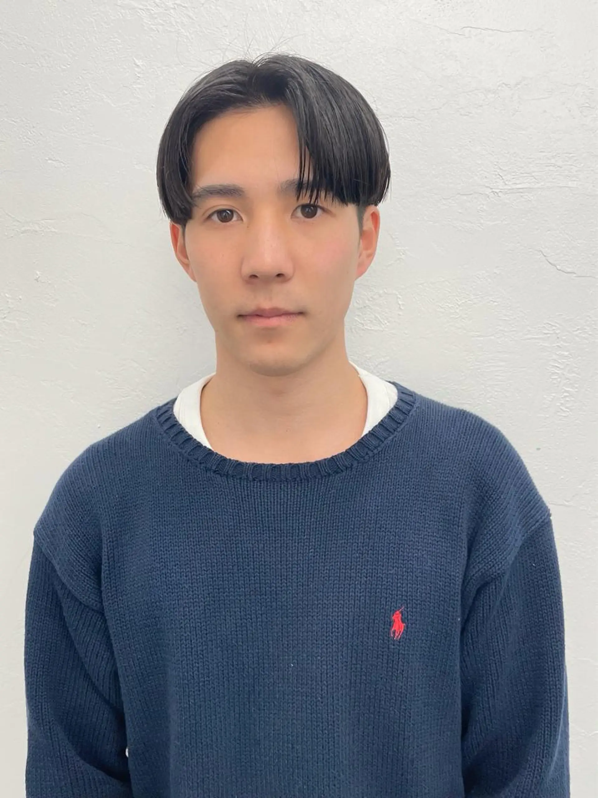 メンズ センターパート カット 渋谷メンズカット/ 工藤靖也のヘアスタイル