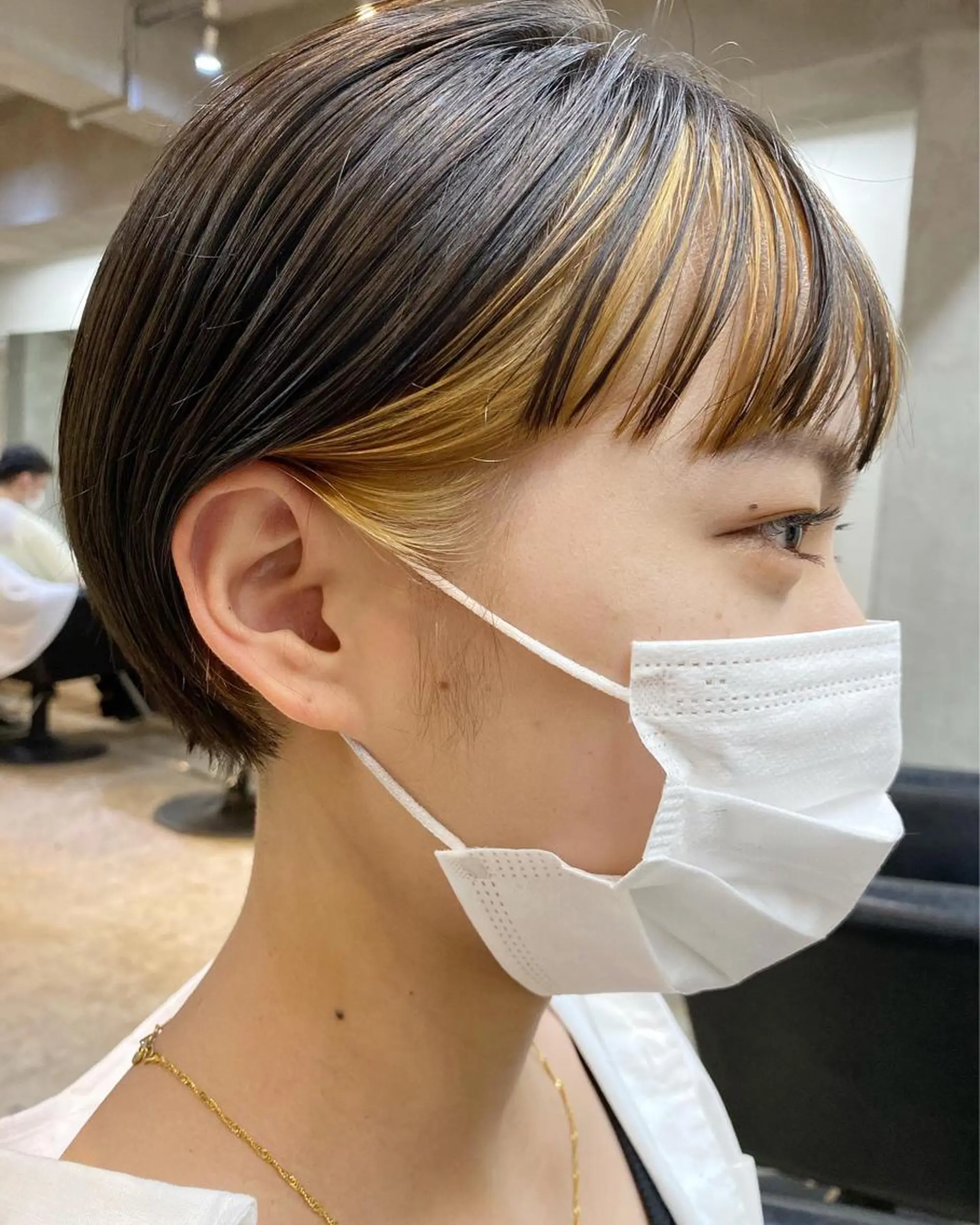 ショート カラー 坂本 裕介/パーマのヘアスタイル