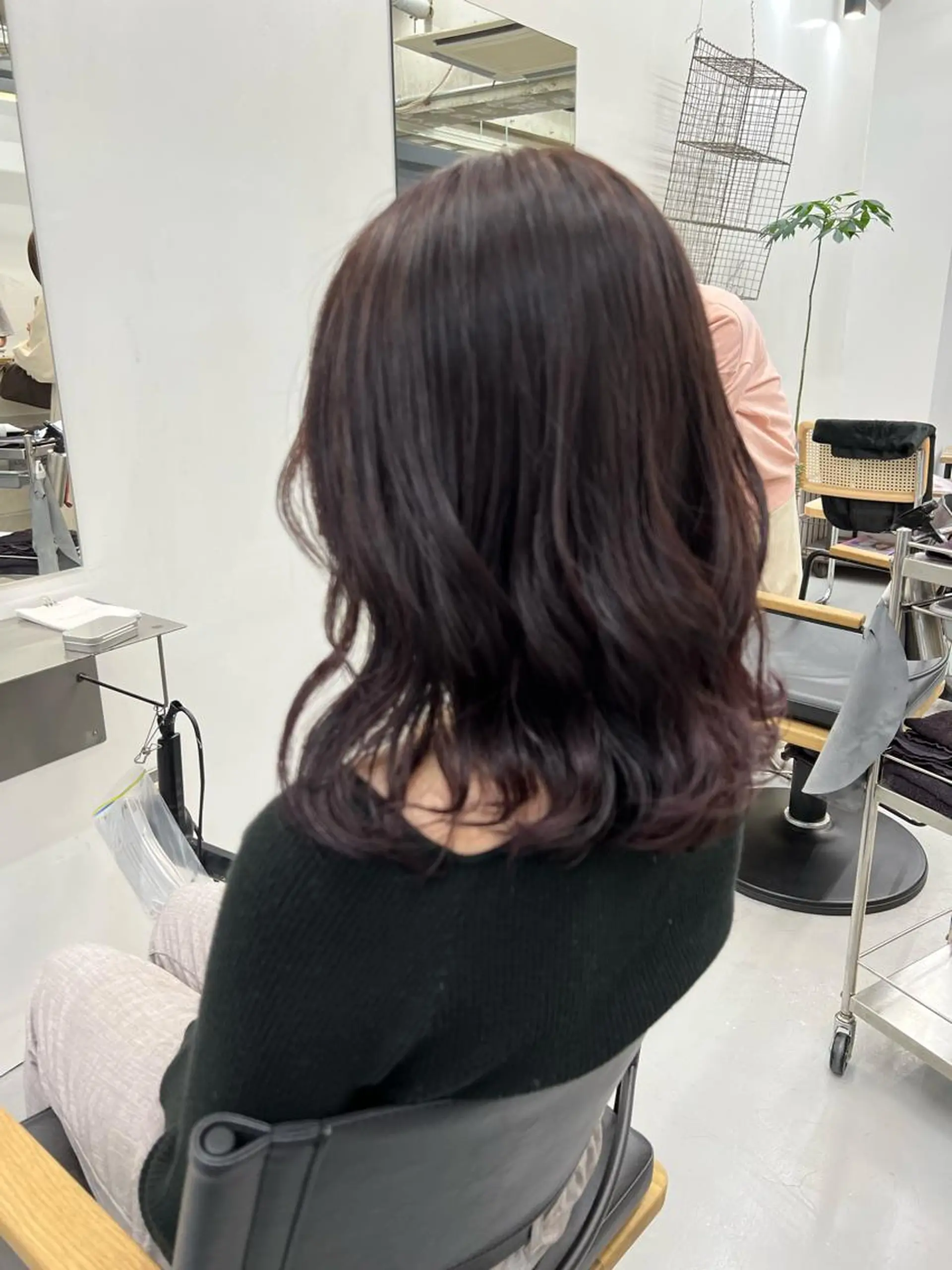 カラー ブラウンカラー ラベンダーカラー スパイキーショート パーマ　具志堅　太志のヘアスタイル