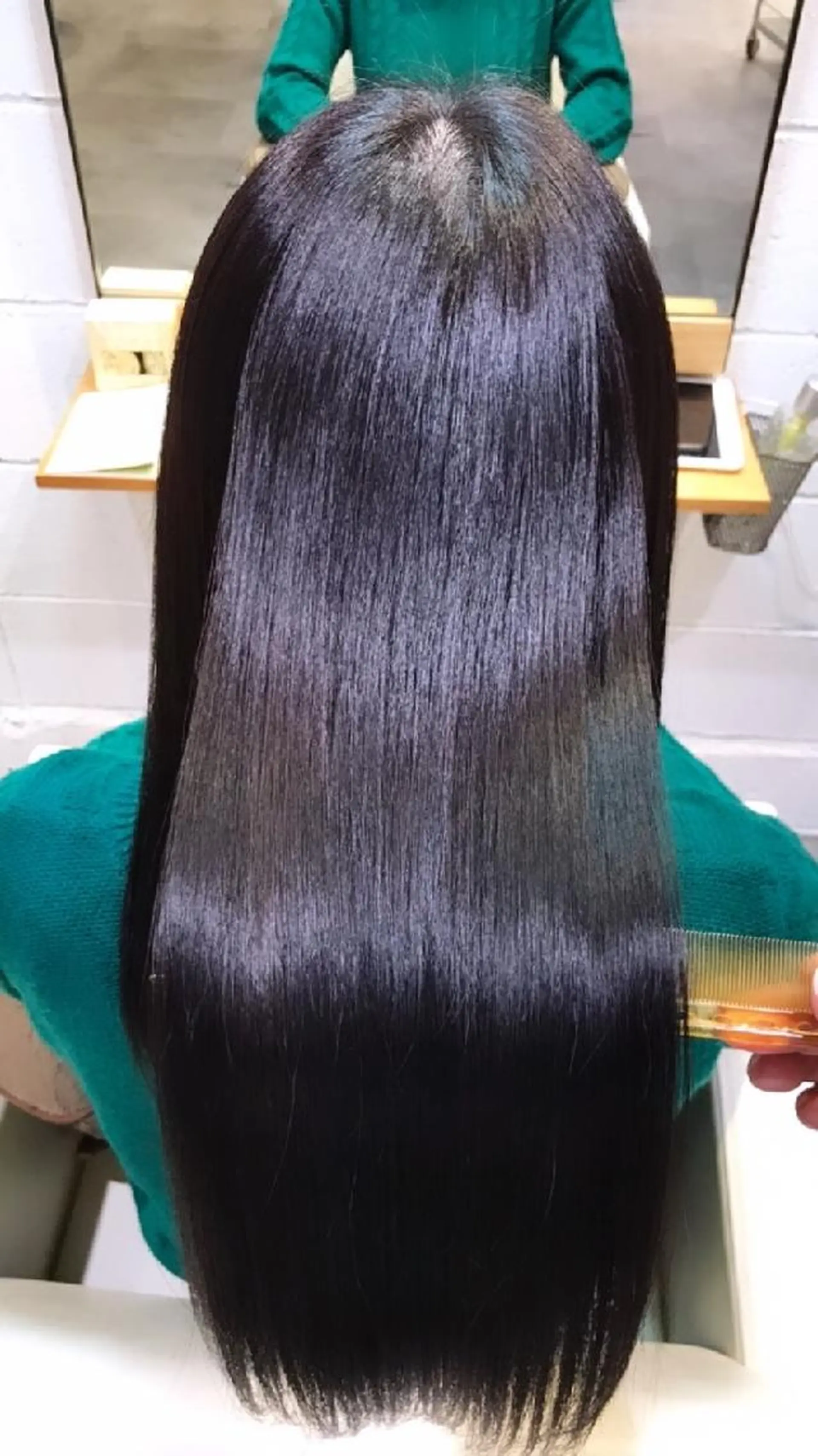 ロング 加藤 健太のヘアスタイル