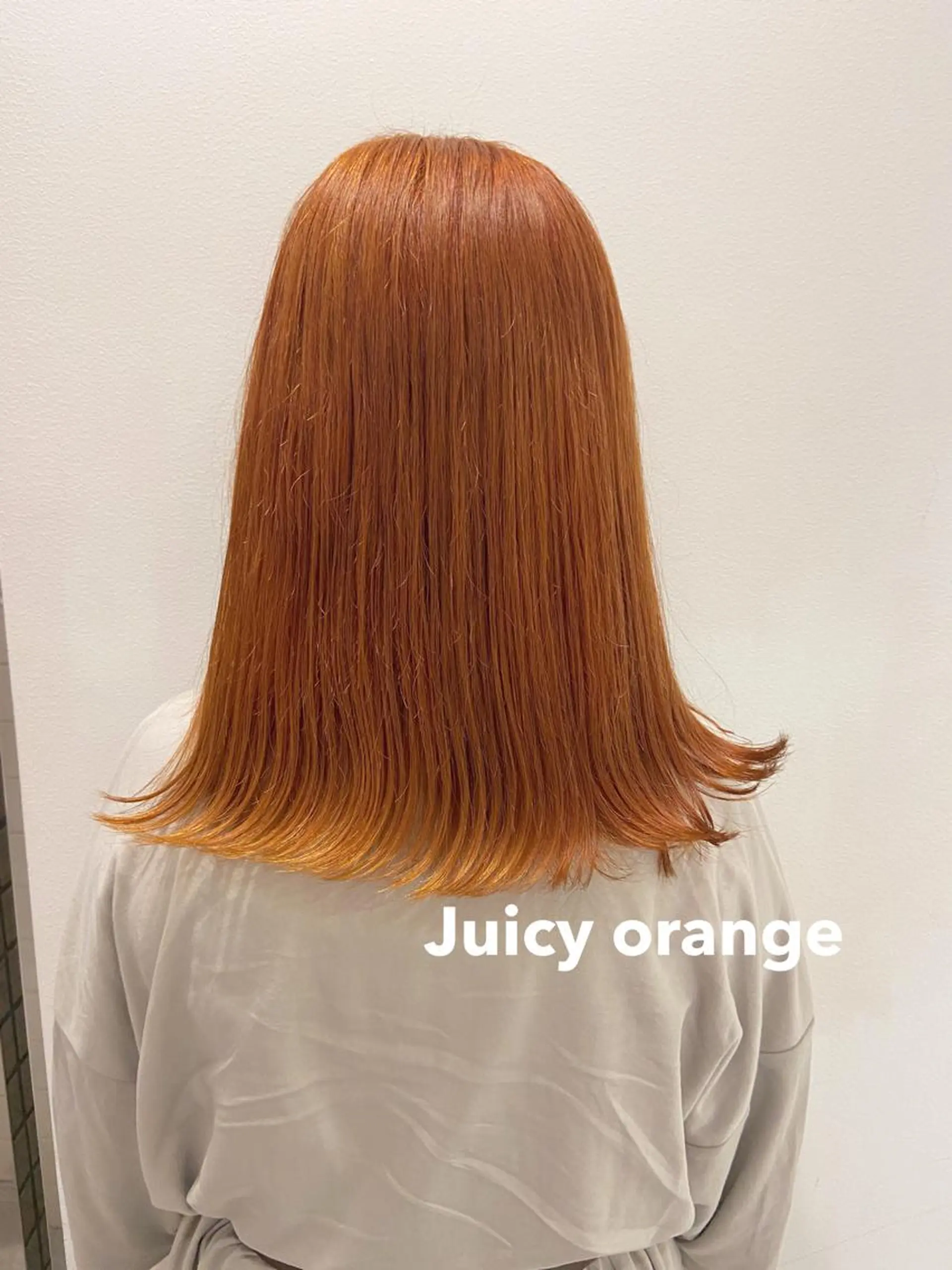 セミロング カラー ヘアアレンジ 天神レイヤーカット No.1💖マユカのヘアスタイル