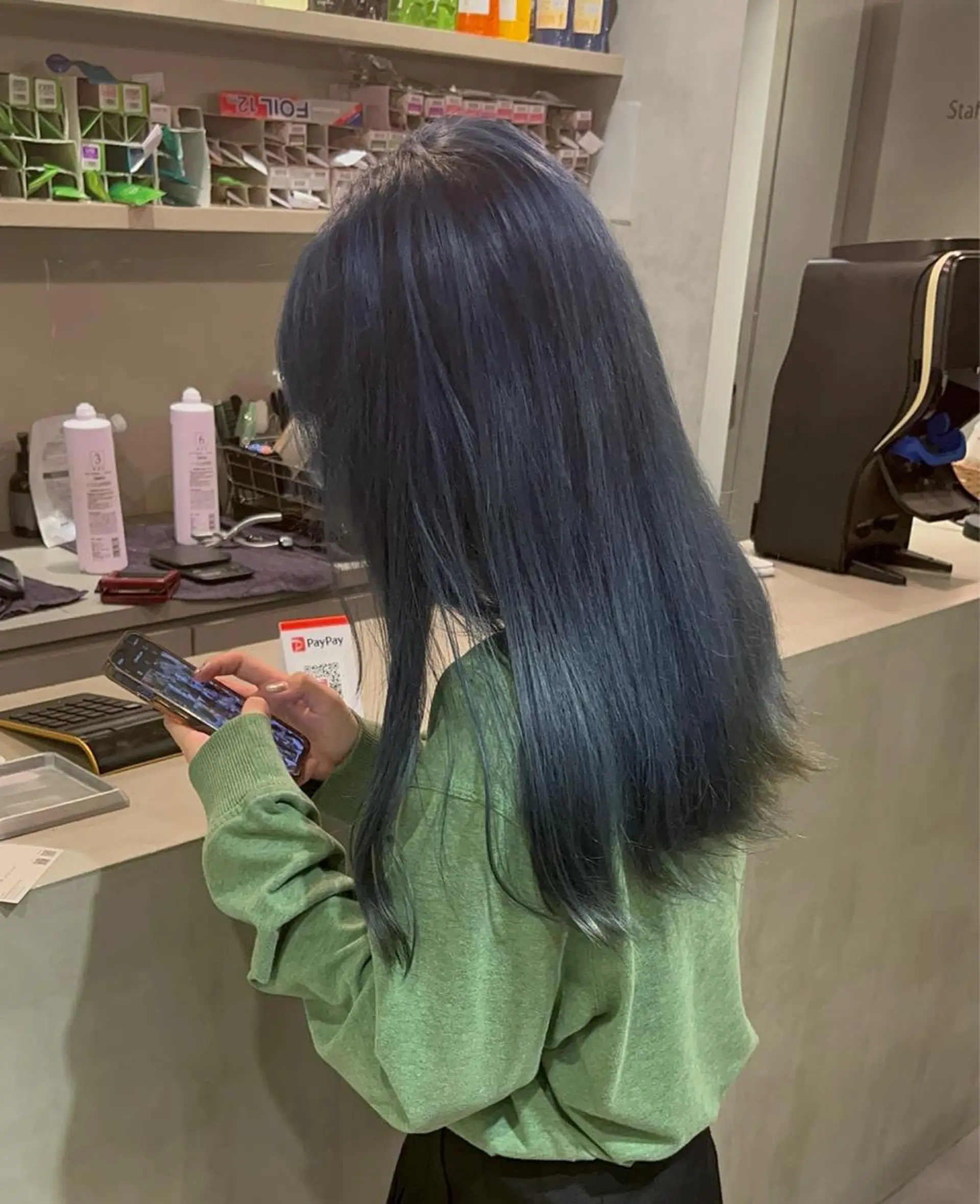 セミロング ヘアカラー ヘッドスパ 佐藤優太朗 似合わせ/髪質改善のヘアスタイル