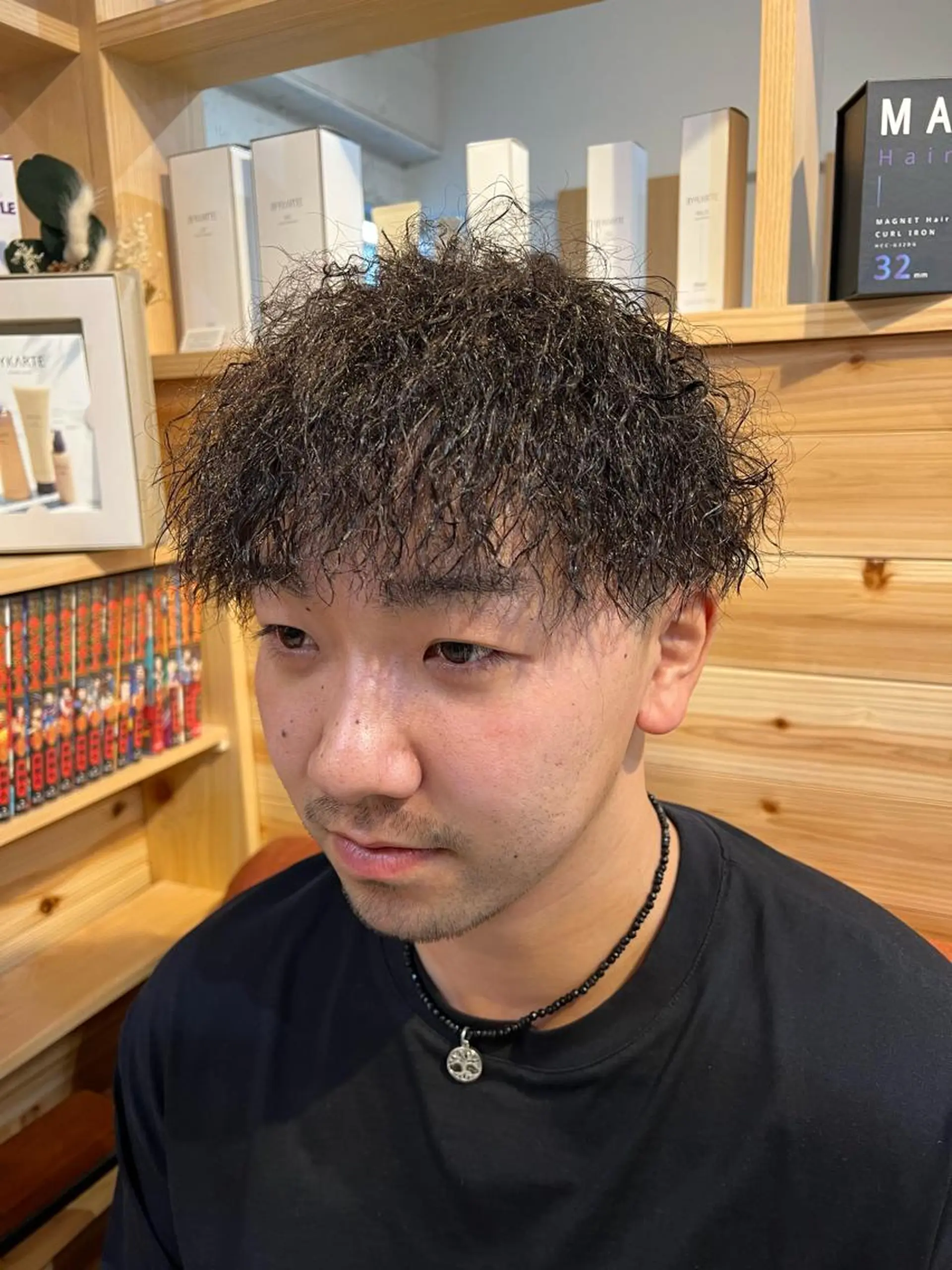 パーマ メンズ カット パーマ Naya Takumaのヘアスタイル