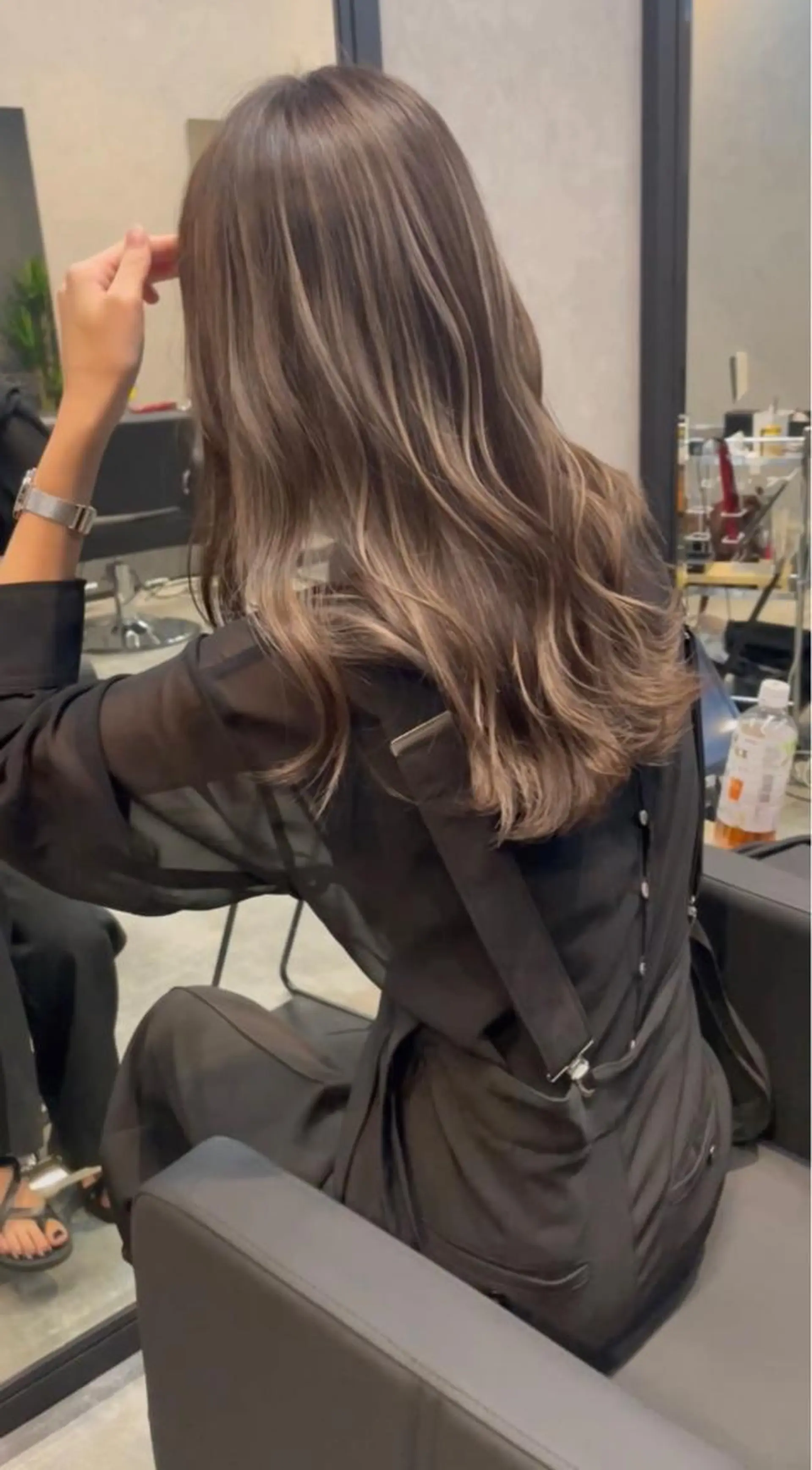 ミディアム 田中 聖也のヘアスタイル