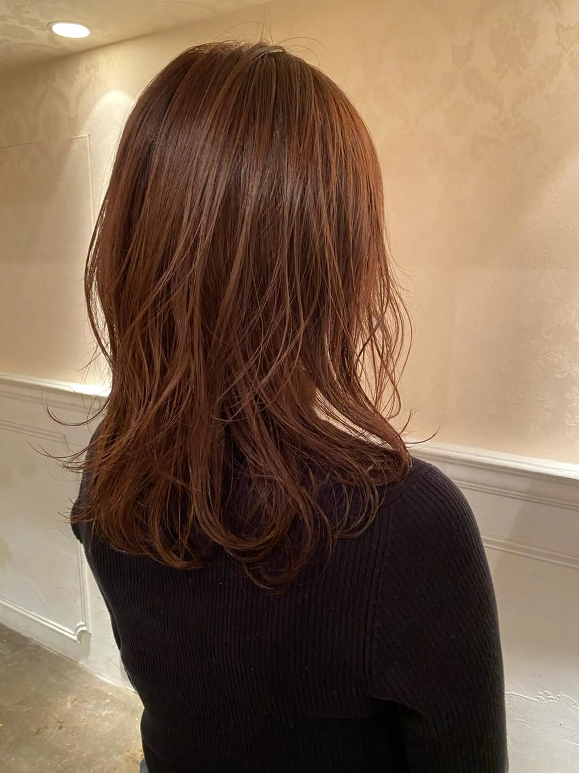 ミディアム 髪質改善／美髪矯正 林田和真のヘアスタイル