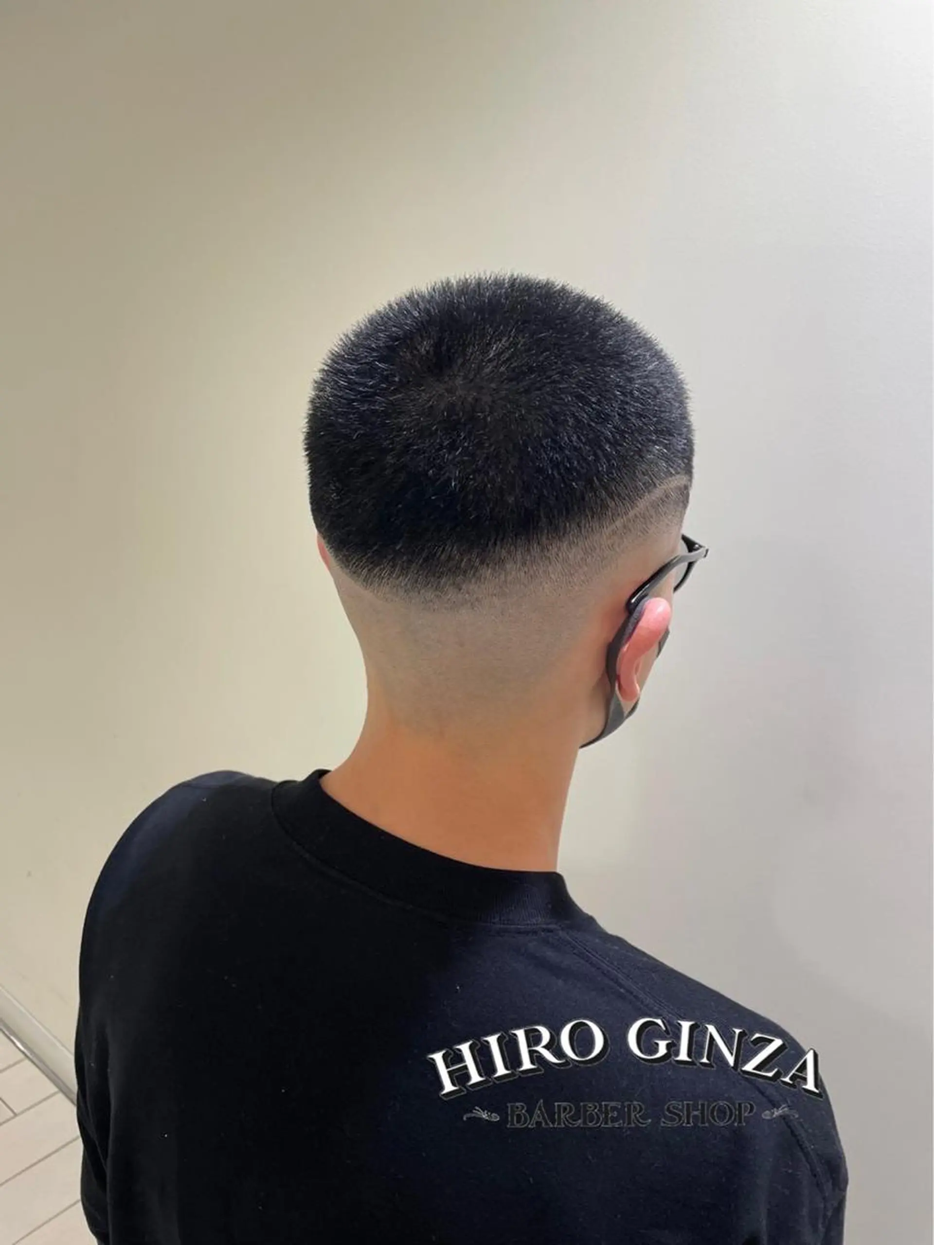 ショート メンズ 猪井 明のヘアスタイル