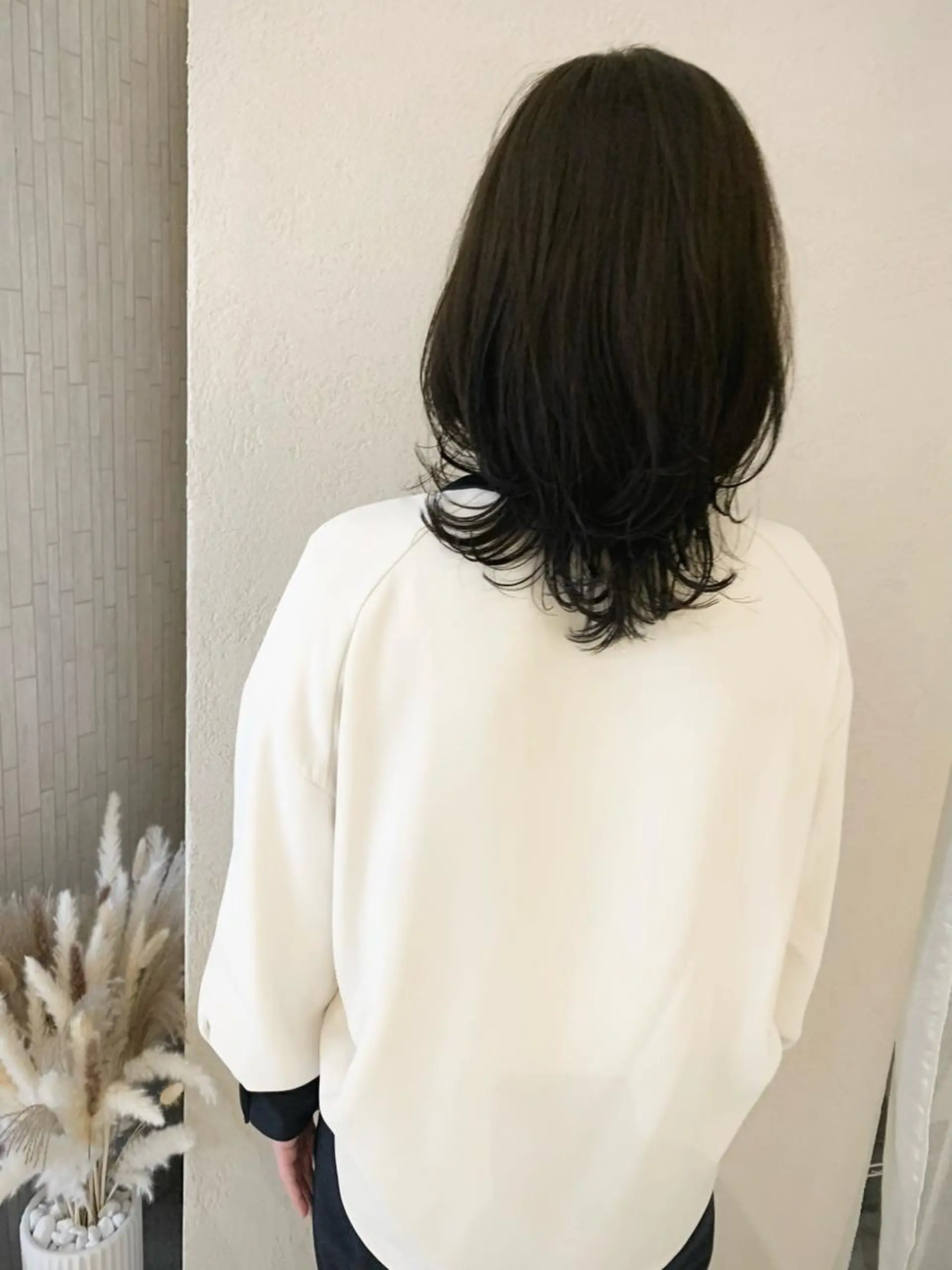 ミディアム レイヤーカット Aya/四条烏丸/ インナーカラーのヘアスタイル