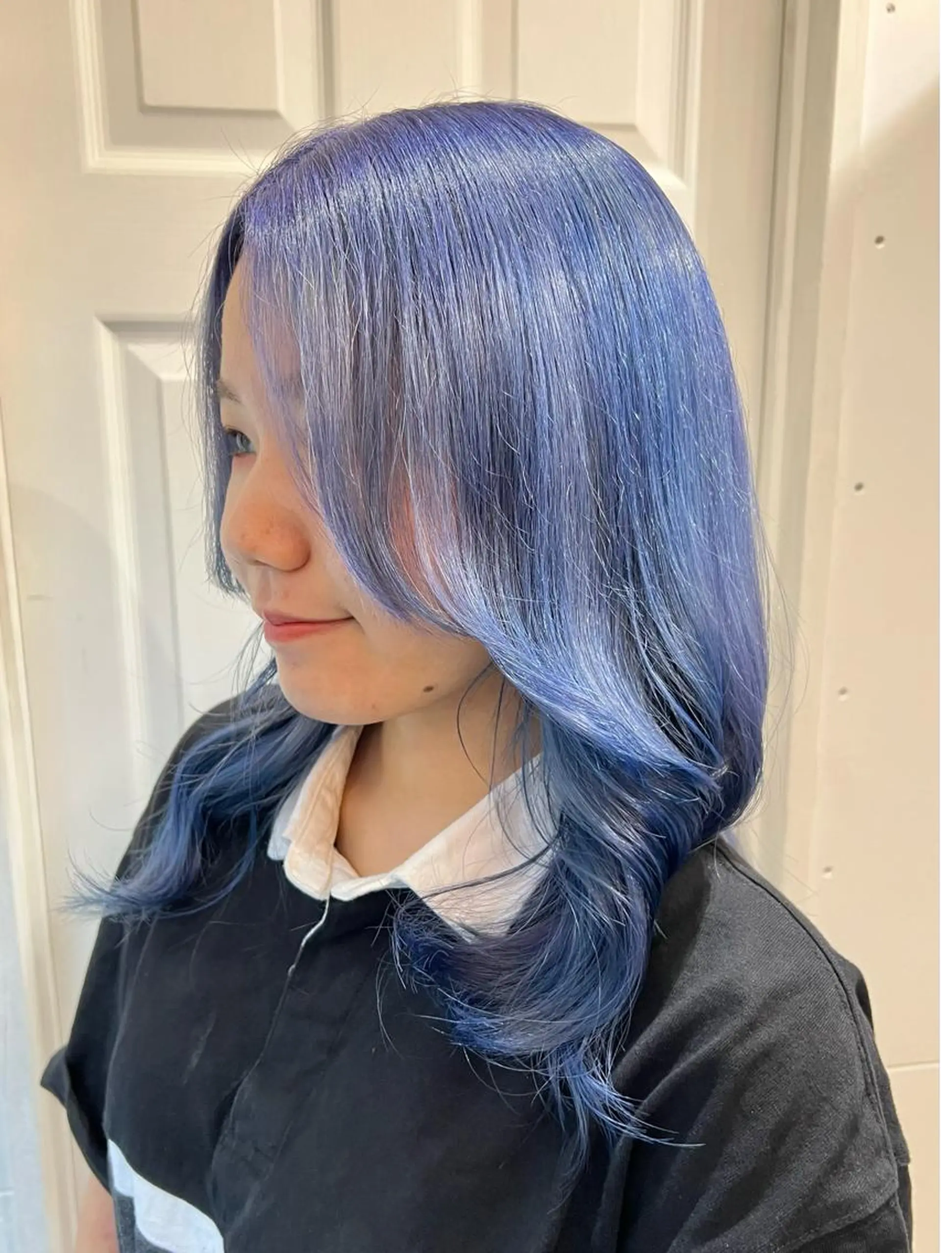 セミロング カラー ヘアカラー メンズパーマ/ エクステ🌞セナのヘアスタイル