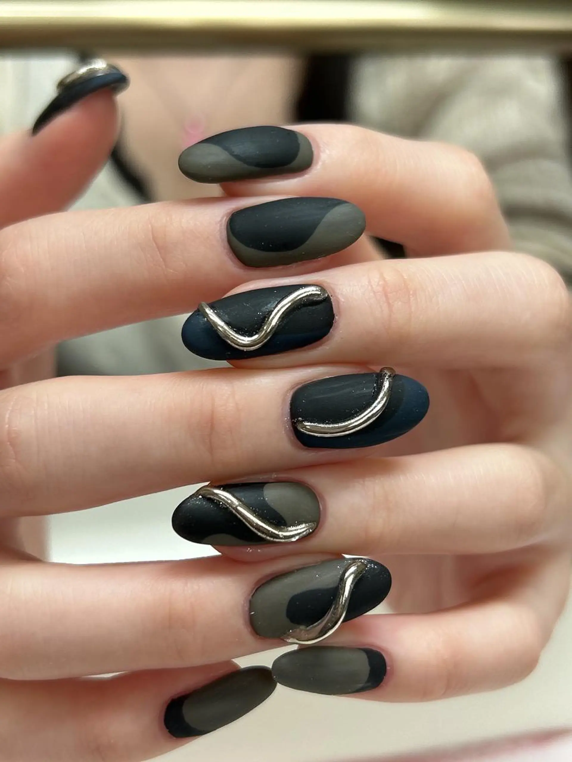 セミロング フットネイル TAKAMATSU RINAのネイルデザイン