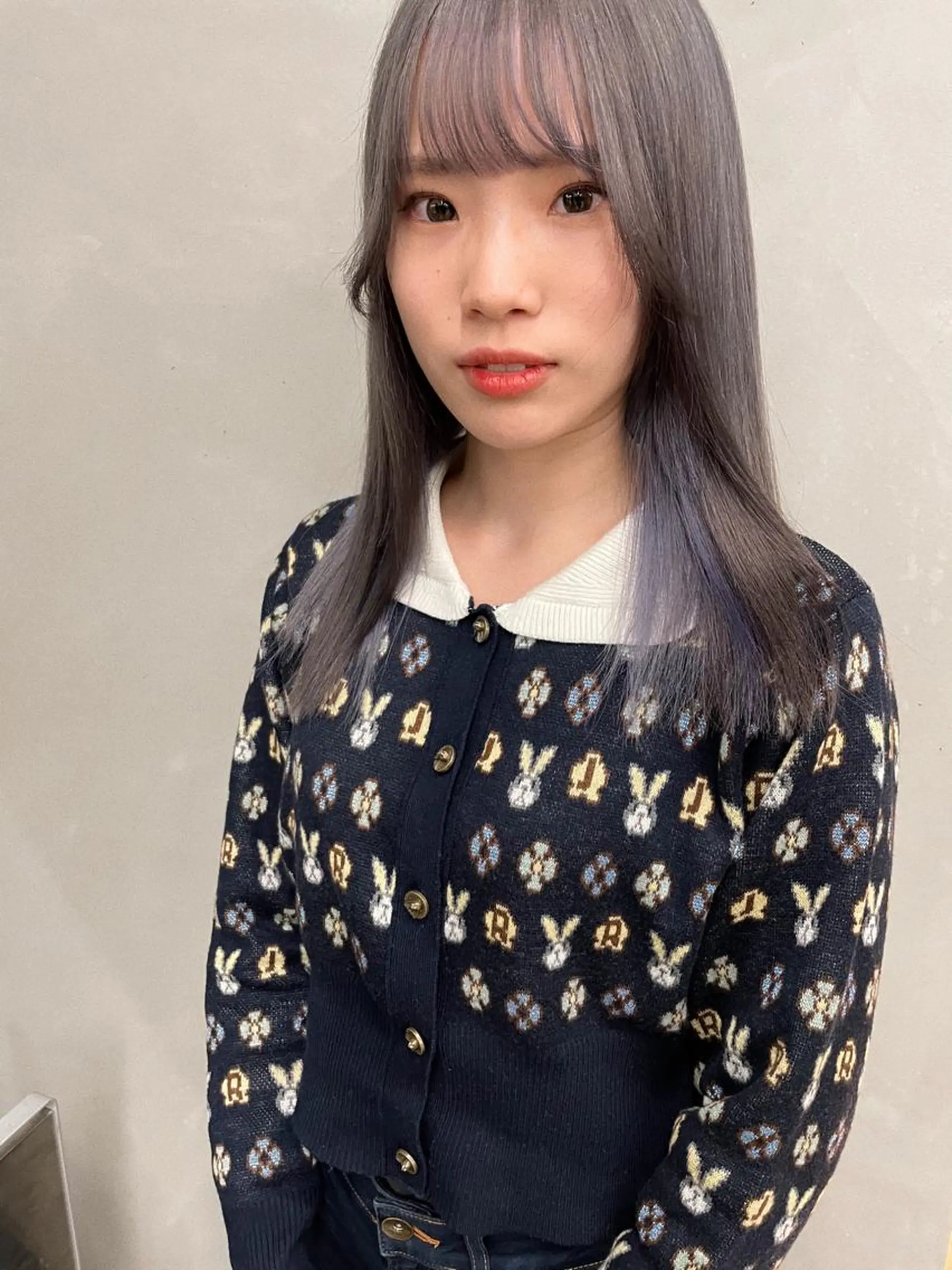 ミディアム カラー ブリーチ カット ヘアカラー トリートメント ヘアセット センスをお届けします 大谷将生infpのヘアスタイル